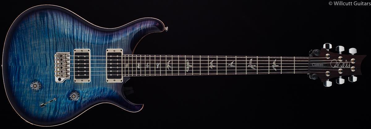 PRS Custom 24 Faded Blue Jean Purple Burst 10 Top (693)