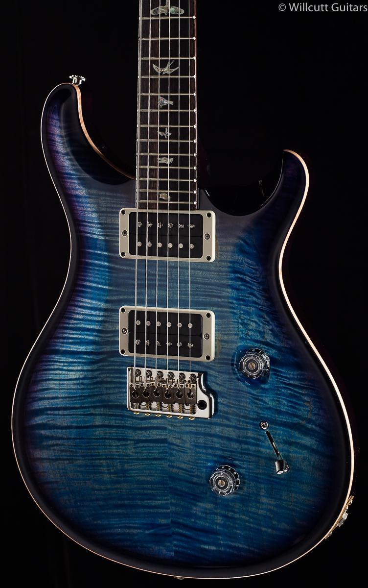 PRS Custom 24 Faded Blue Jean Purple Burst 10 Top (693)