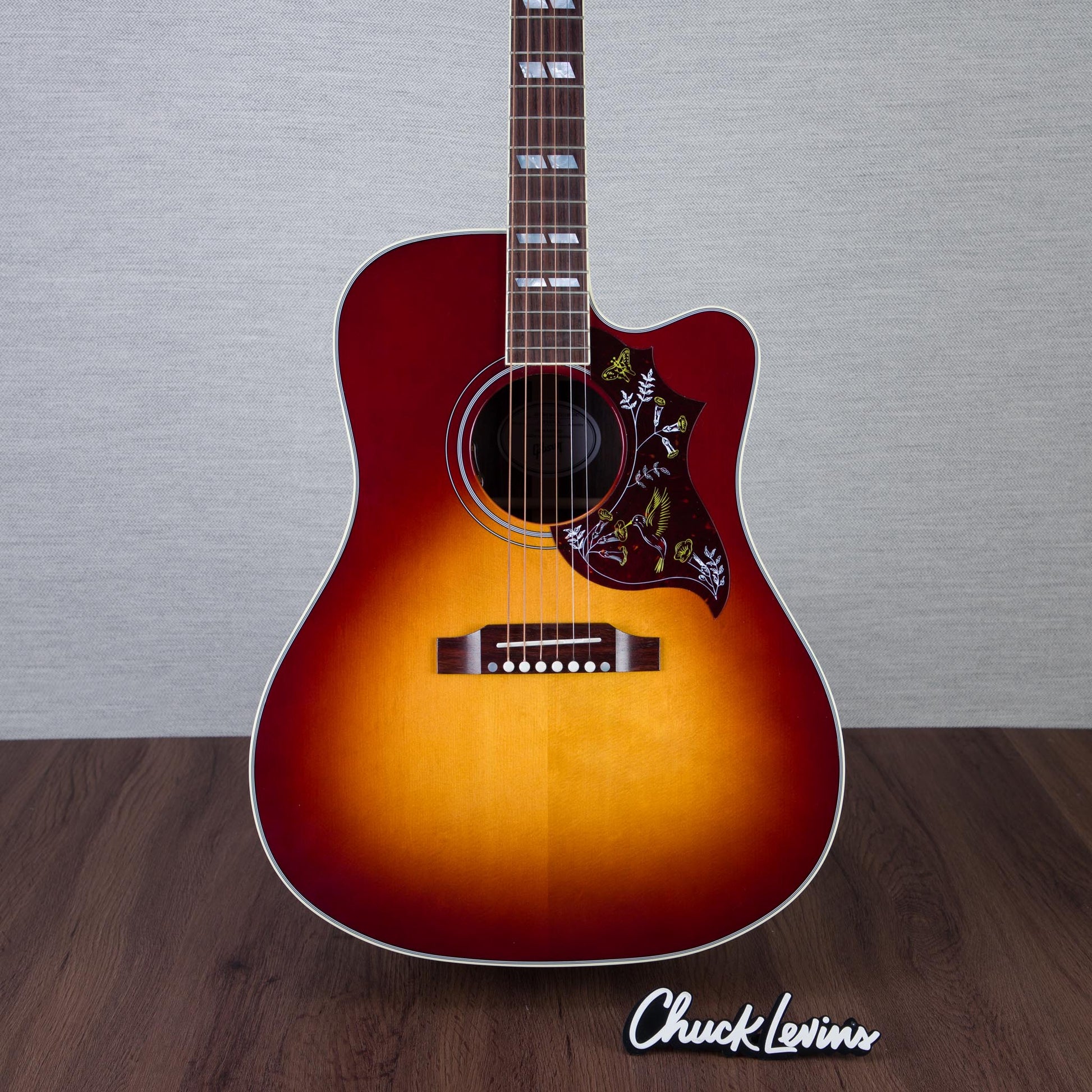 Gibson Hummingbird Standard Rosewood Acoustic Electric Guitar - Rosewood Burst - #22954066