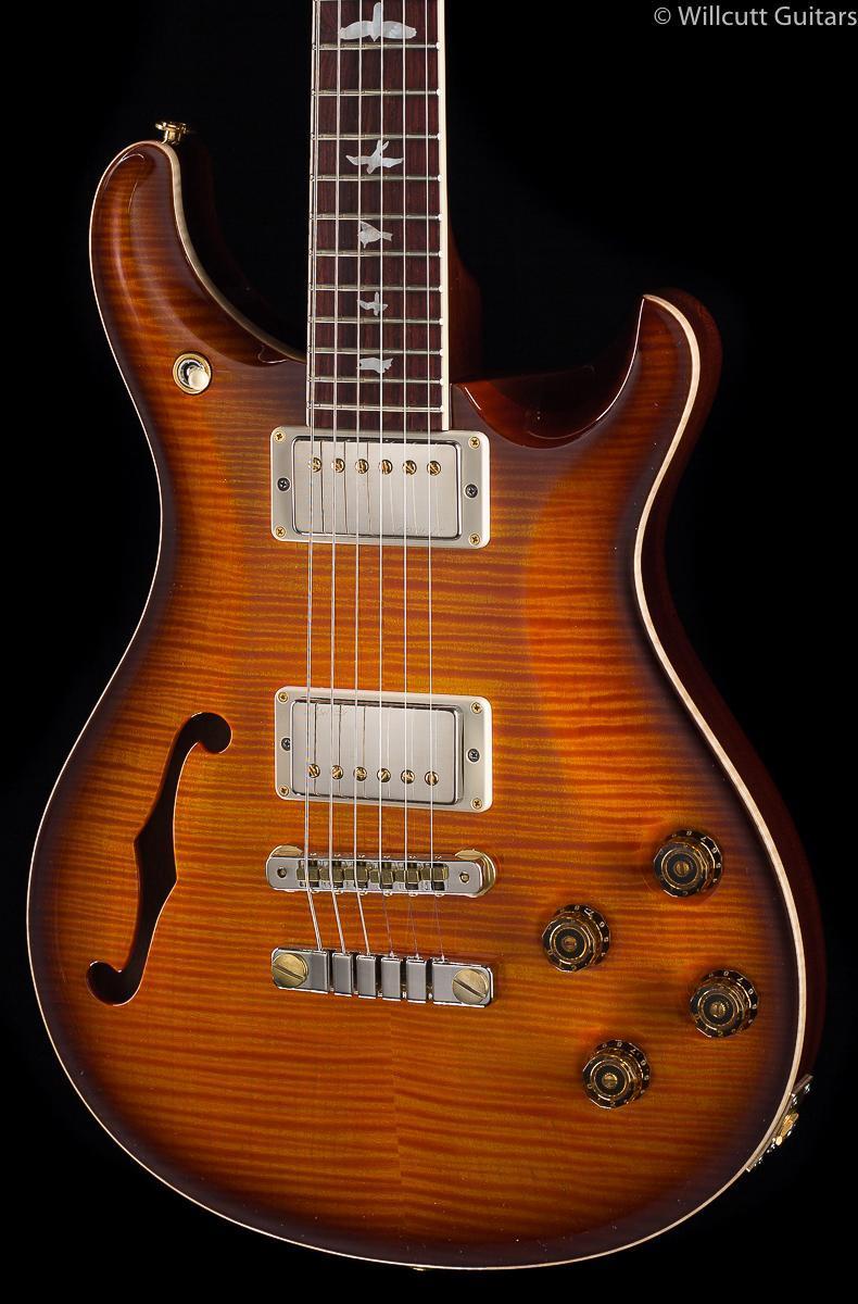 PRS McCarty 594 Semi Hollow Wood Library Solana Smokeburst