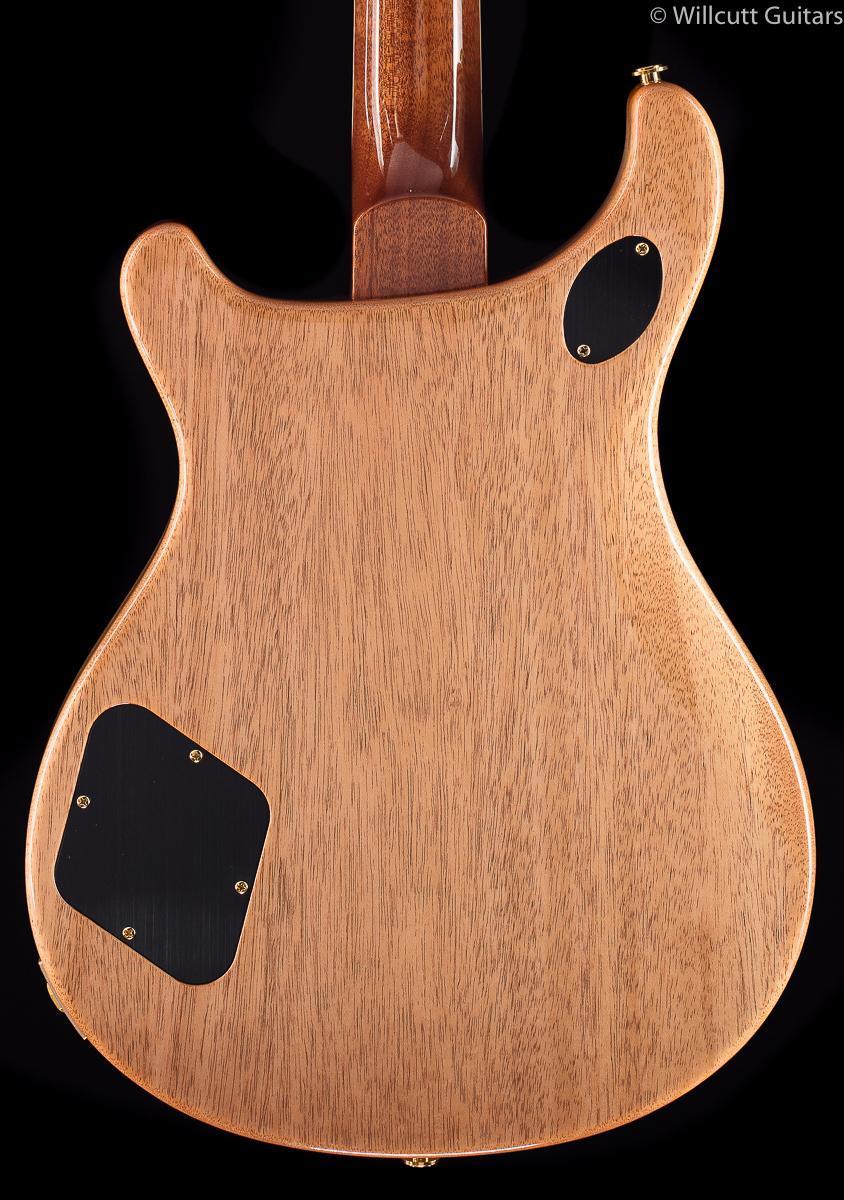 PRS McCarty 594 Semi Hollow Wood Library Amber Smokeburst