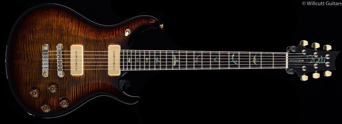 PRS McCarty 594 Soapbar Artist Package Black Gold Wrap Burst (400)