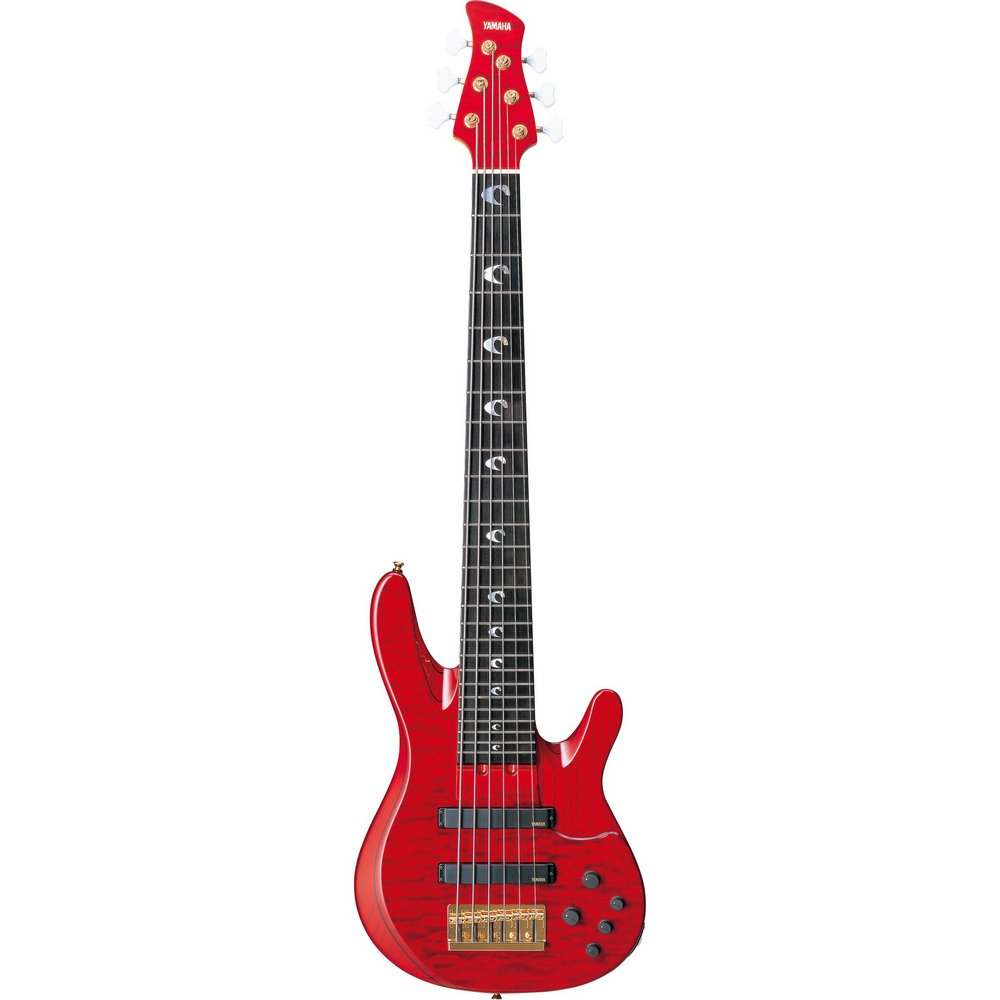 Yamaha John Patitucci Signature 6-String Bass Guitar - Trans Dark Red