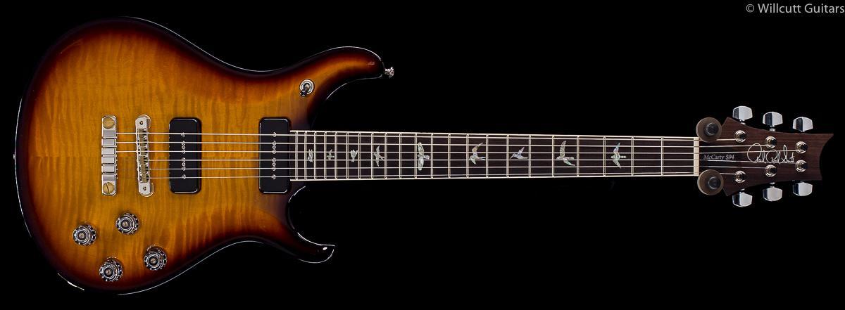 PRS McCarty 594 Soapbar McCarty Tobacco Burst 10 Top (134)