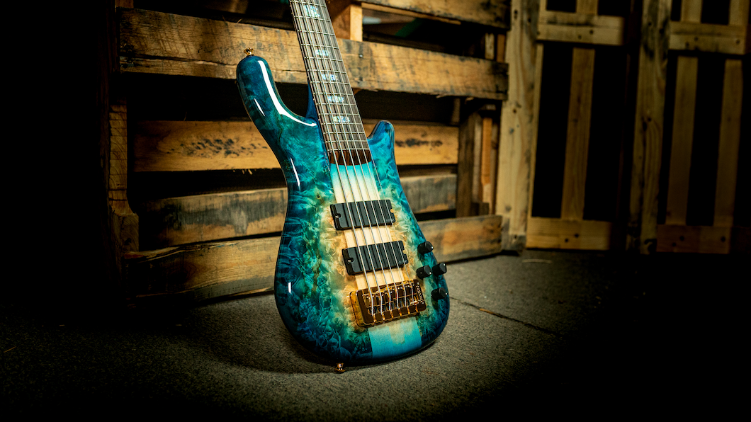 Spector USA Custom NS-6XL 6-String Bass Guitar - Desert Island Gloss Chuck Levin's Exclusive