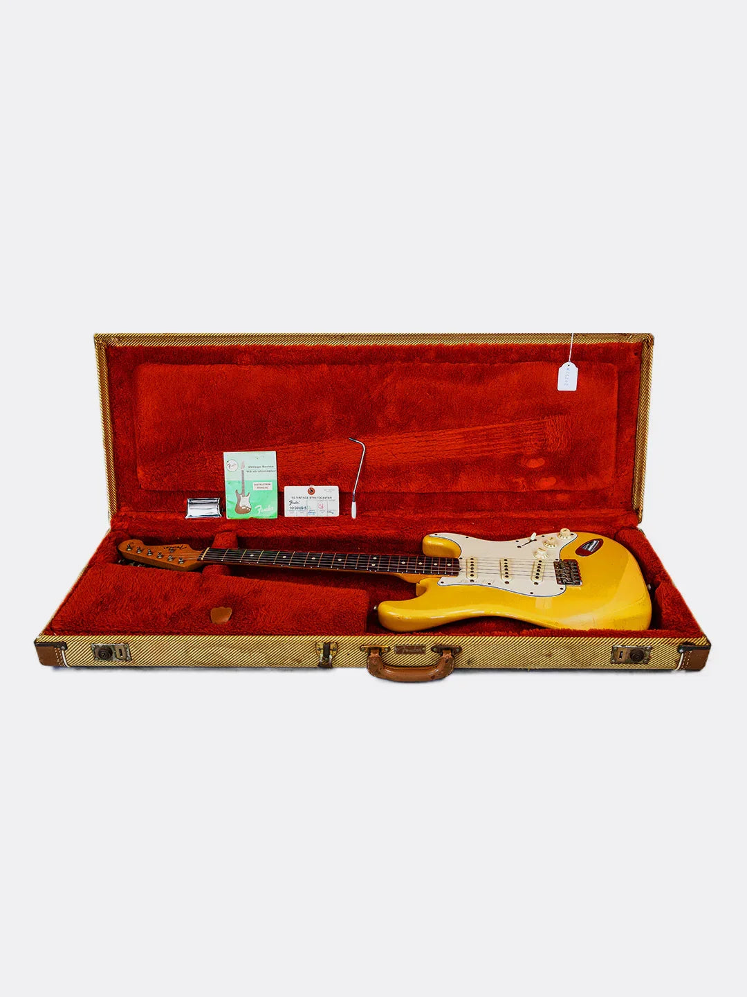 SOLD - Vintage Fender AVRI '62 Reissue Stratocaster Owned by Jim Moginie of Midnight Oil - USA 1983