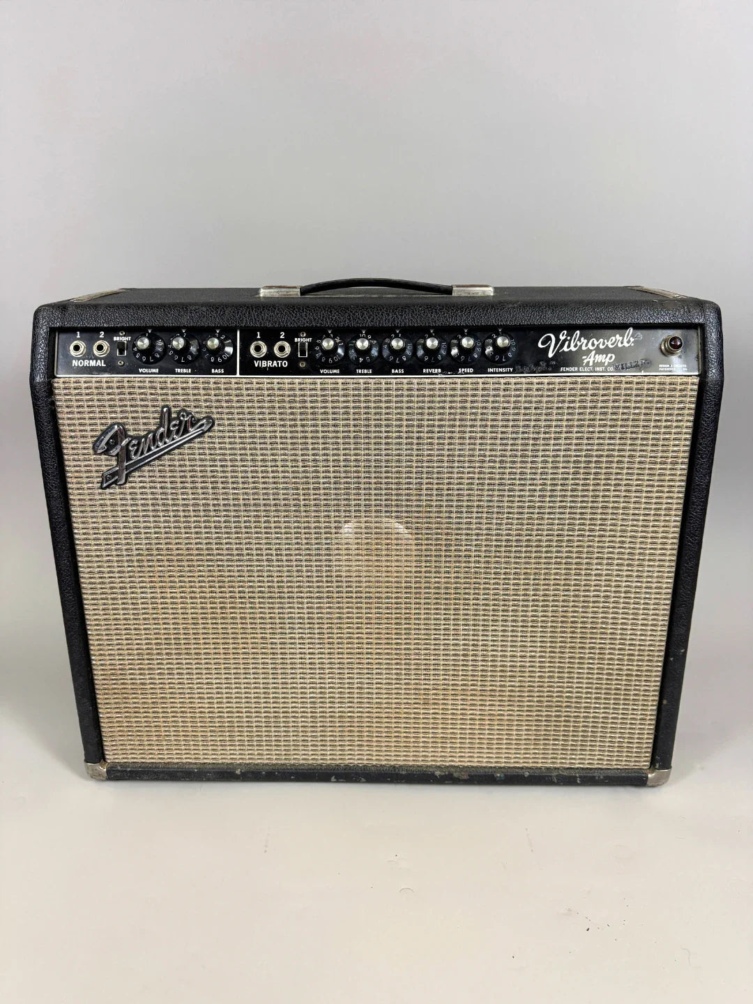 Vintage Fender Vibroverb w/ Factory JBL Speaker - USA 1964