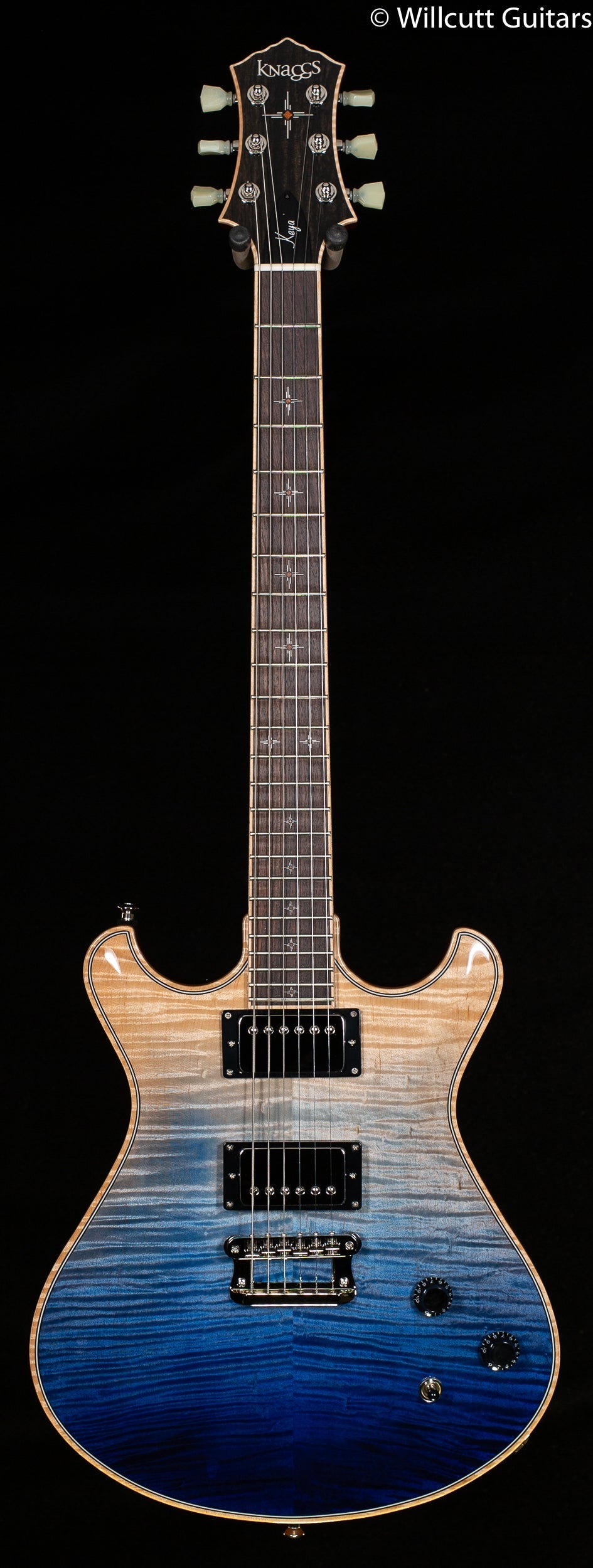 Knaggs Influence Keya Blue Fade Tier 1 Maple Top (261)