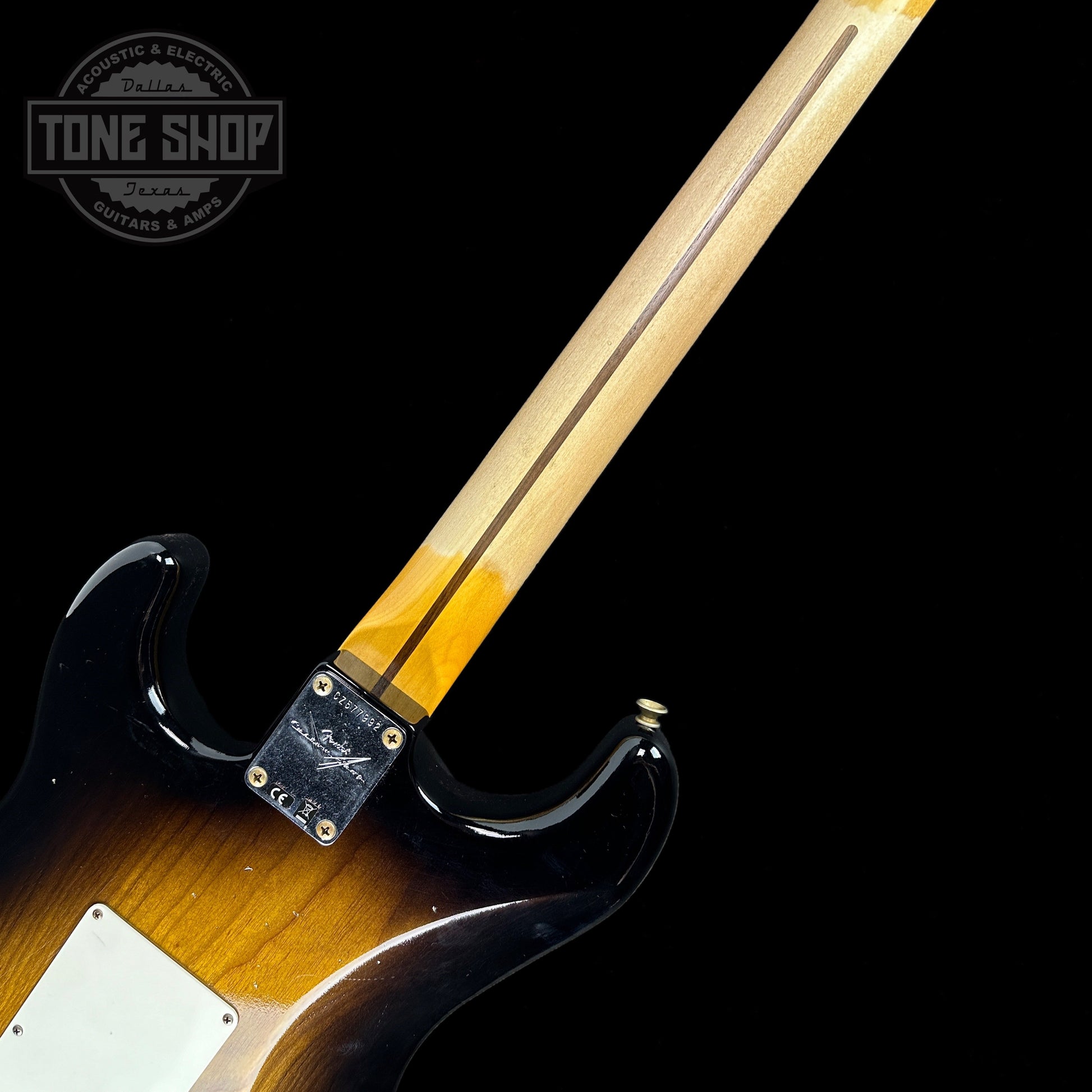 Fender Custom Shop 1956 Stratocaster Journeyman Relic Maple Neck Wide-Fade 2-Color Sunburst w/case CZ577992
