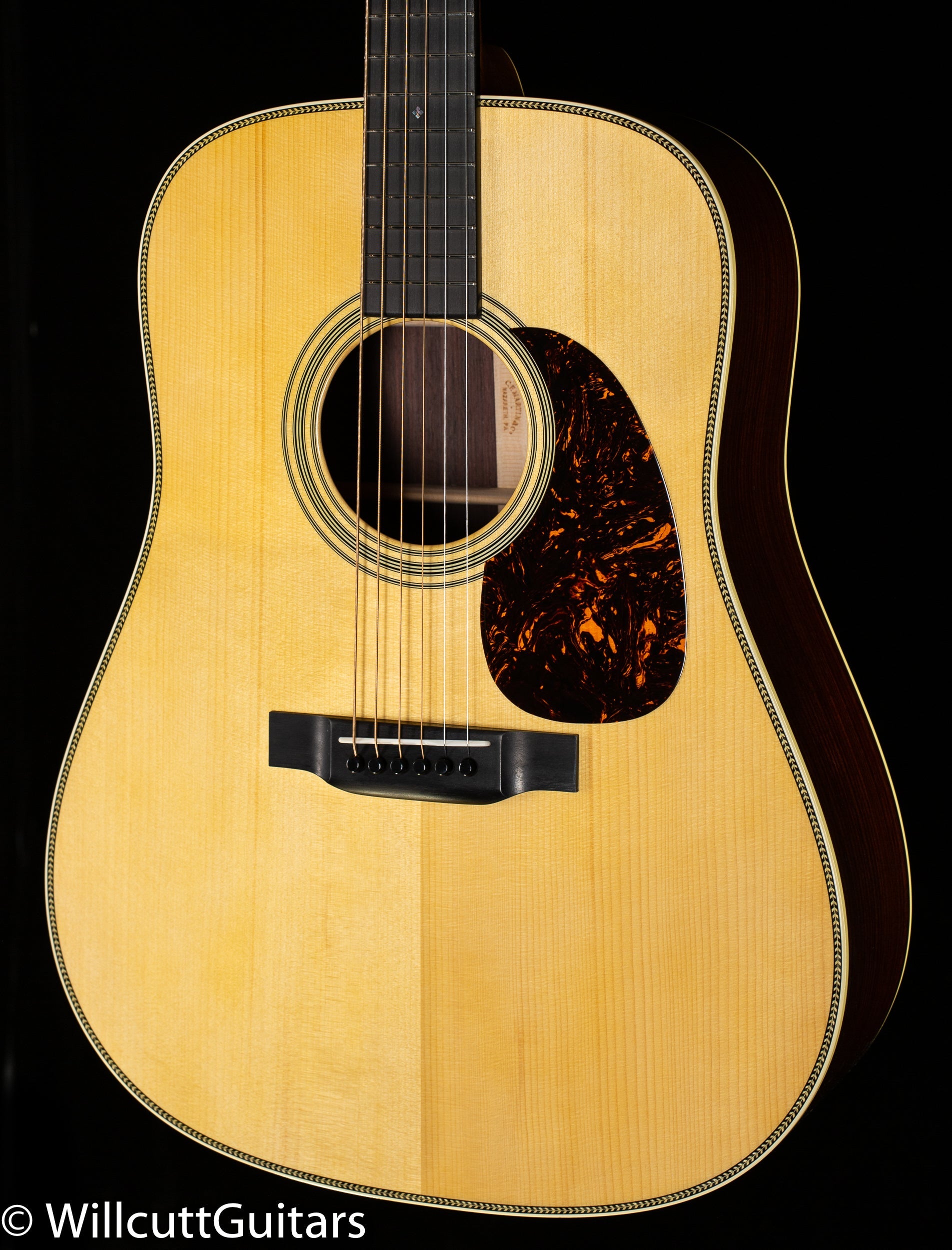 Martin Custom Shop Dreadnought 28 Style Adirondack Top & Bracing (167)