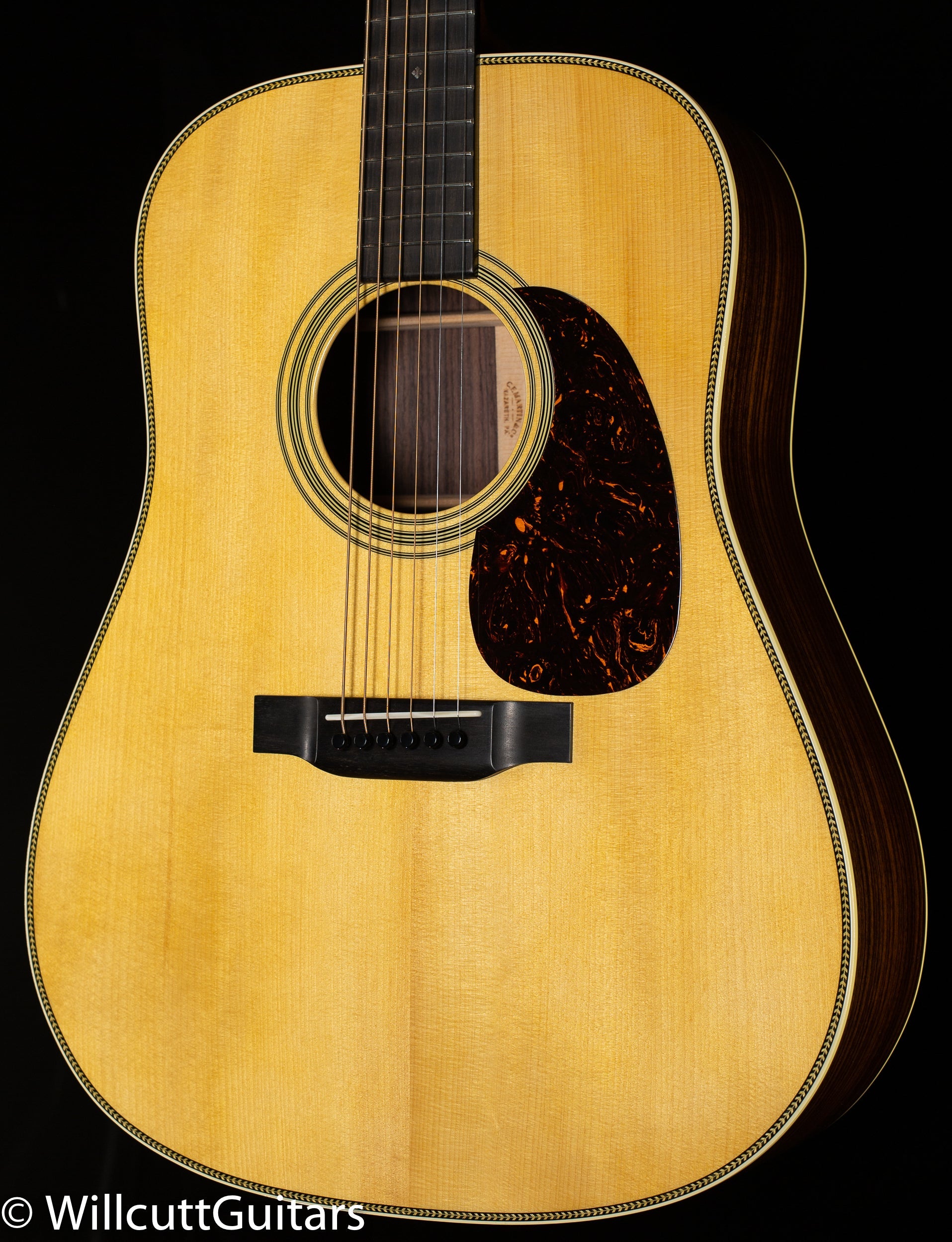 Martin Custom Shop Dreadnought 28 Style Adirondack Top & Bracing (168)