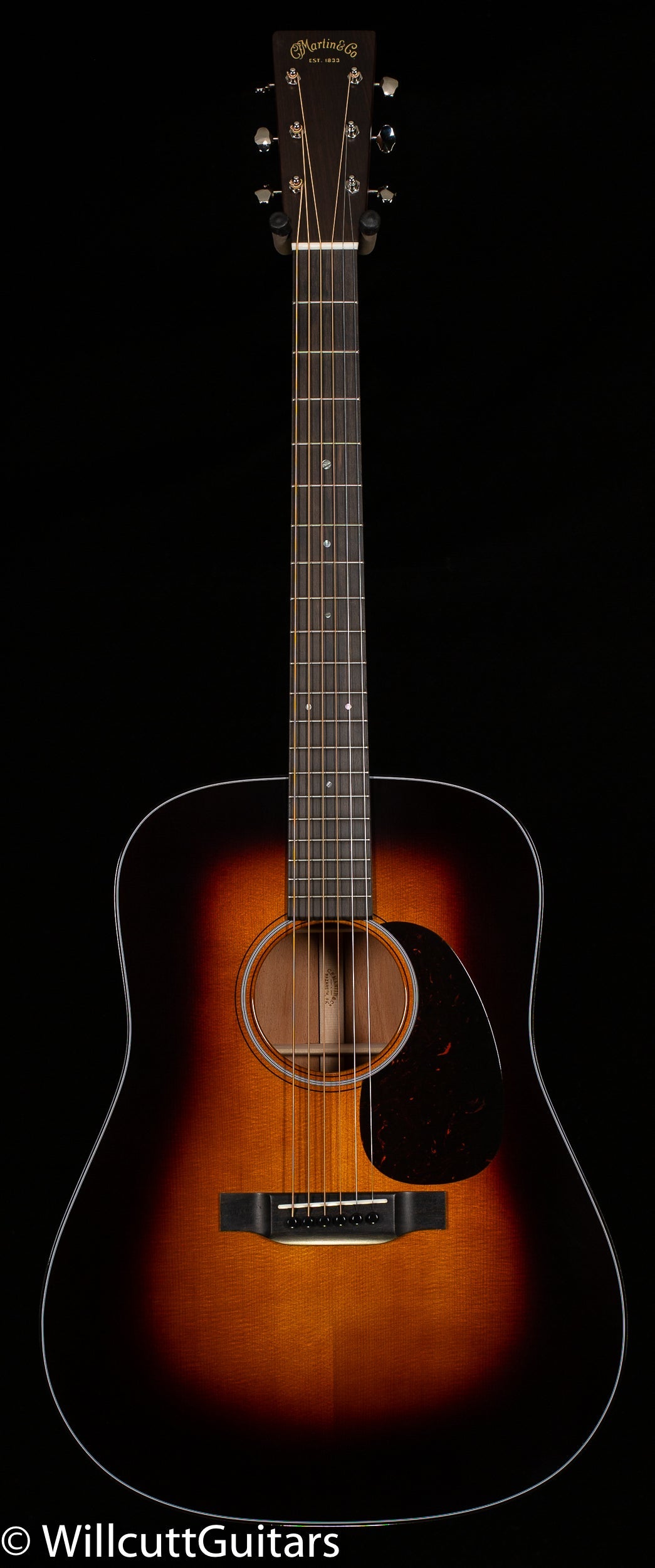 Martin Custom Shop Dreadnought Style 18 Sunburst Sinker Mahogany (405)