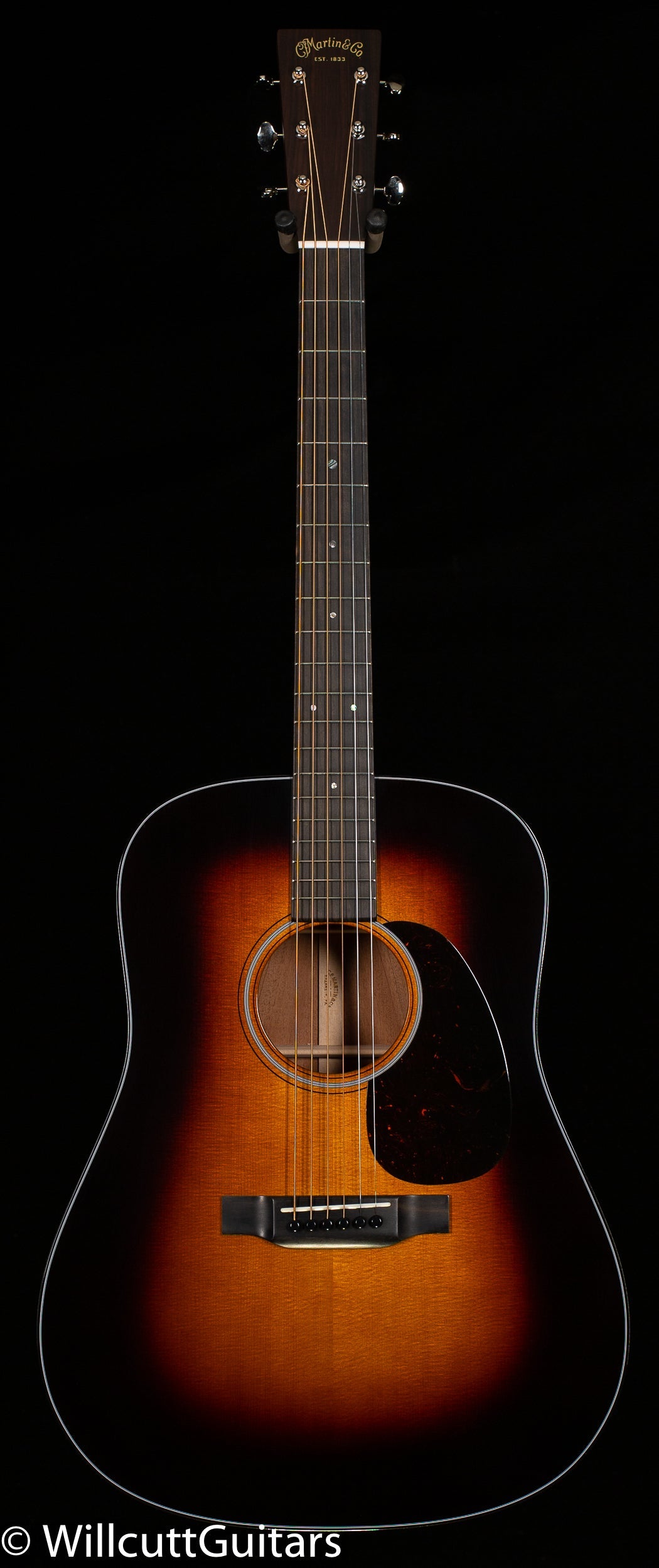 Martin Custom Shop Dreadnought Style 18 Sunburst Sinker Mahogany (407)