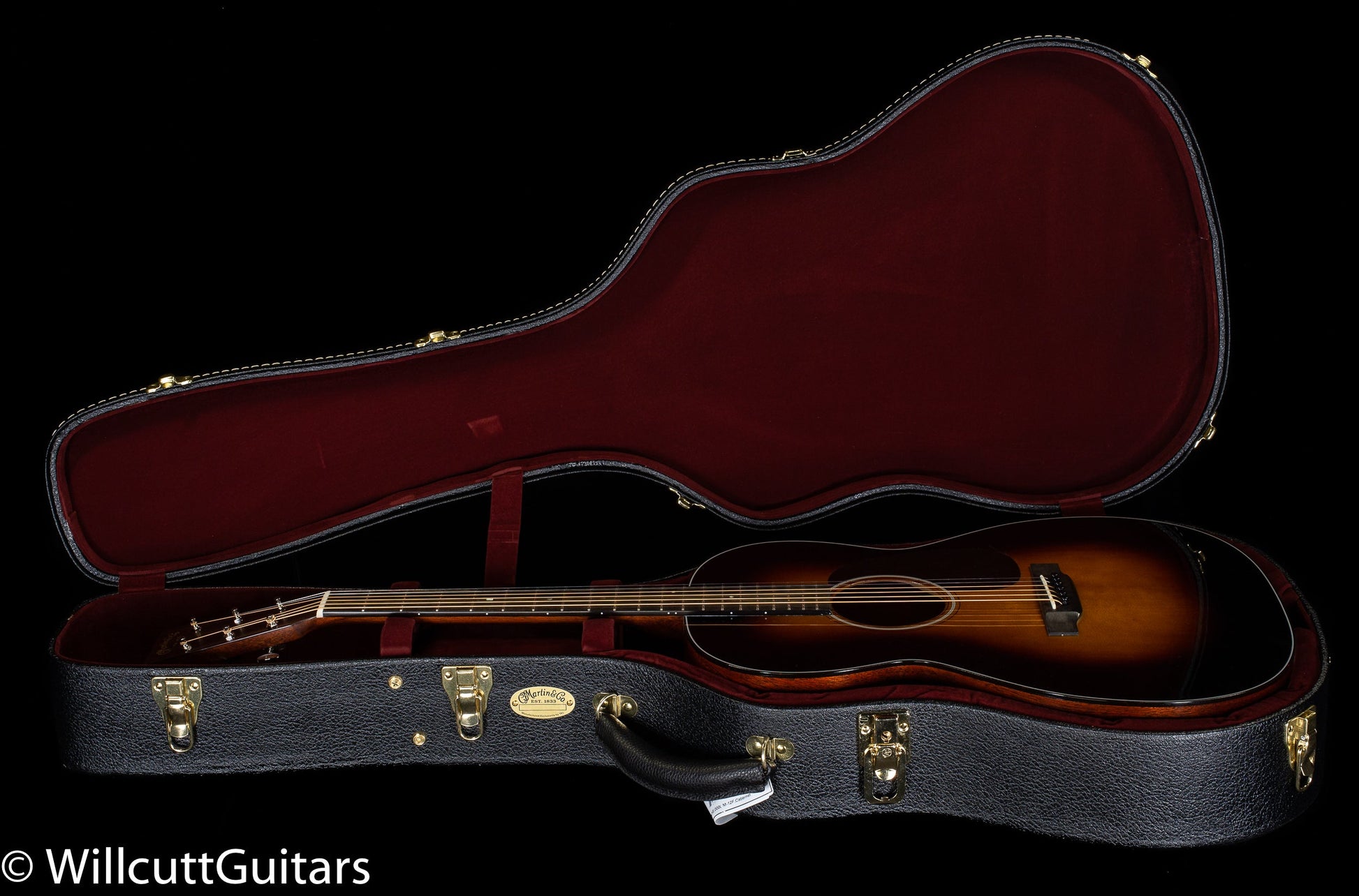 Martin Custom Shop 0000 Sinker Mahogany Adirondack VTS Sunburst (430)