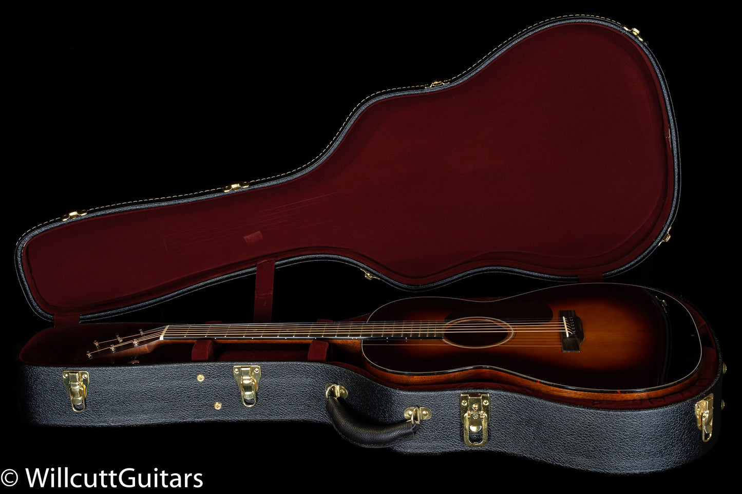 Martin Custom Shop 0000 Sinker Mahogany Adirondack VTS Sunburst (431)