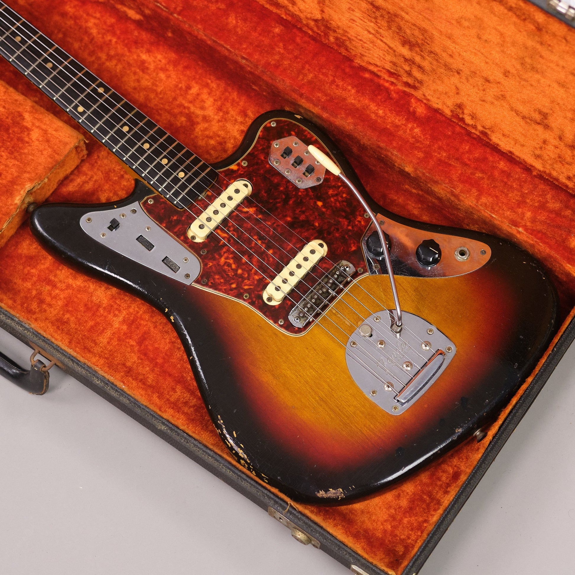 1962 Fender Jaguar (USA, Sunburst, HSC)