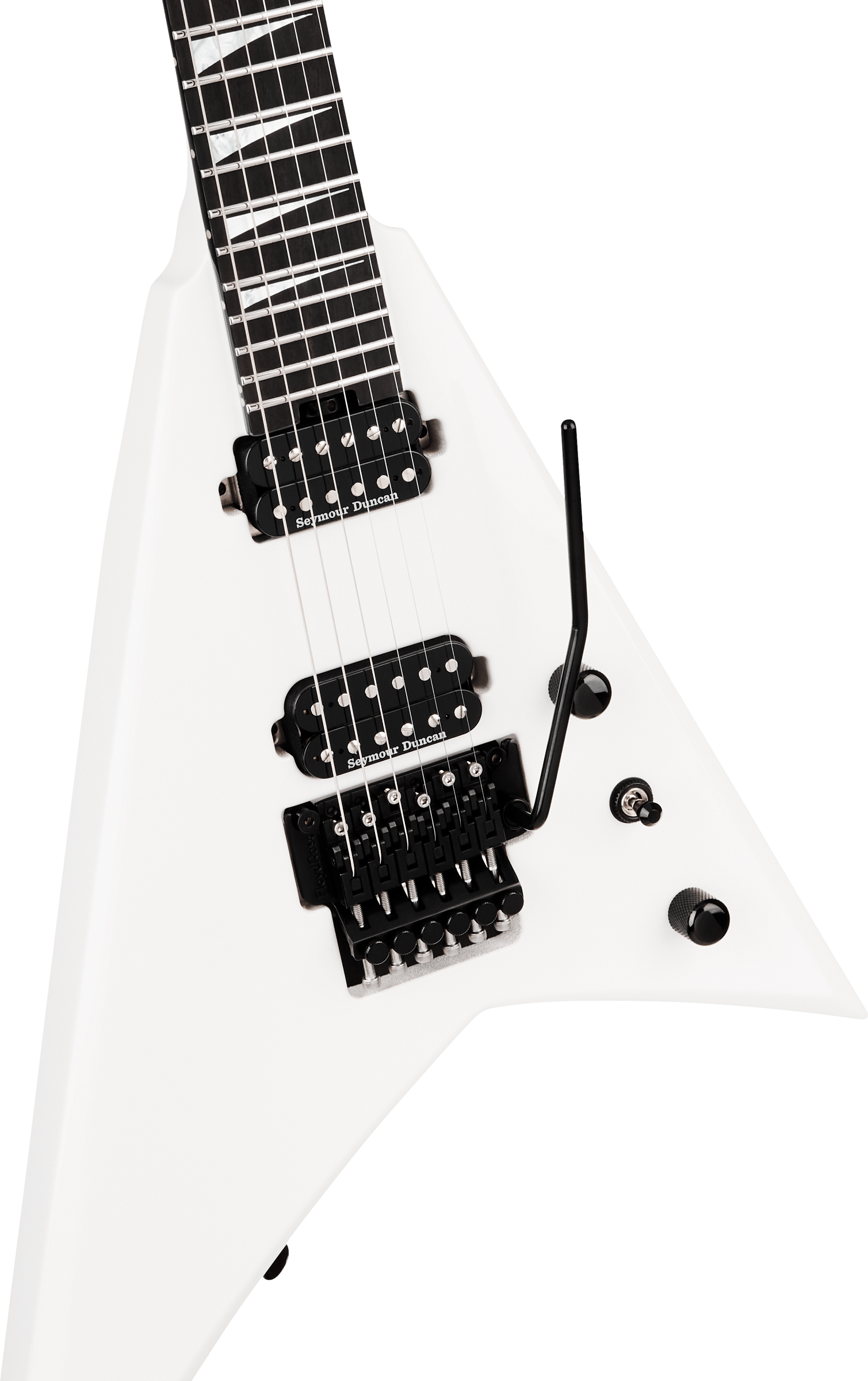 Jackson American Series Rhoads RR24, Ebony Fingerboard, Snow White