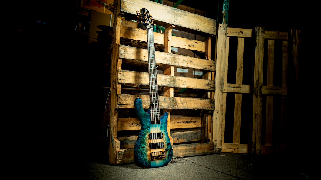 Spector USA Custom NS-6XL 6-String Bass Guitar - Desert Island Gloss Chuck Levin's Exclusive