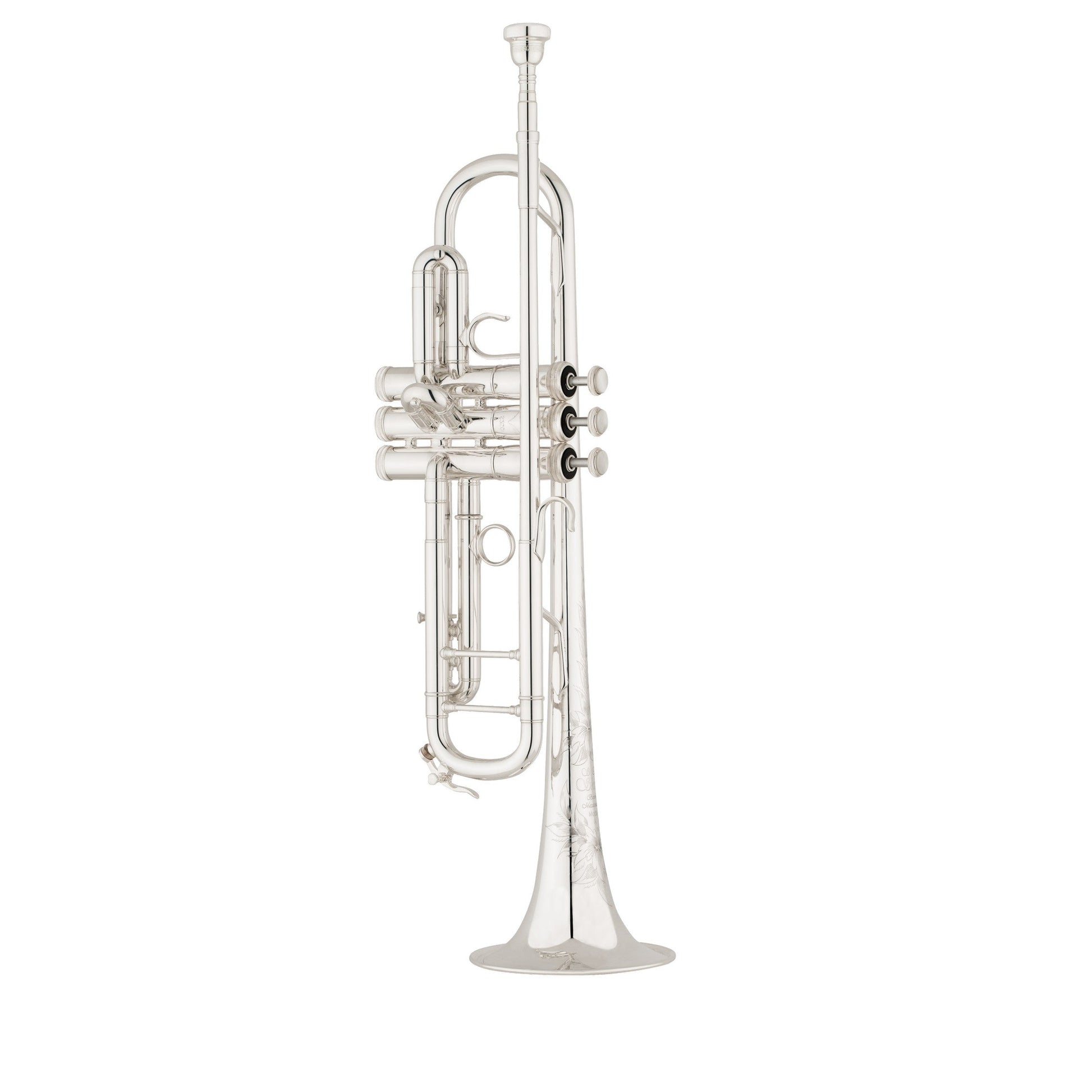 S.E. Shires TRA Model A Custom Series Professional Bb Trumpet - Silver Plated