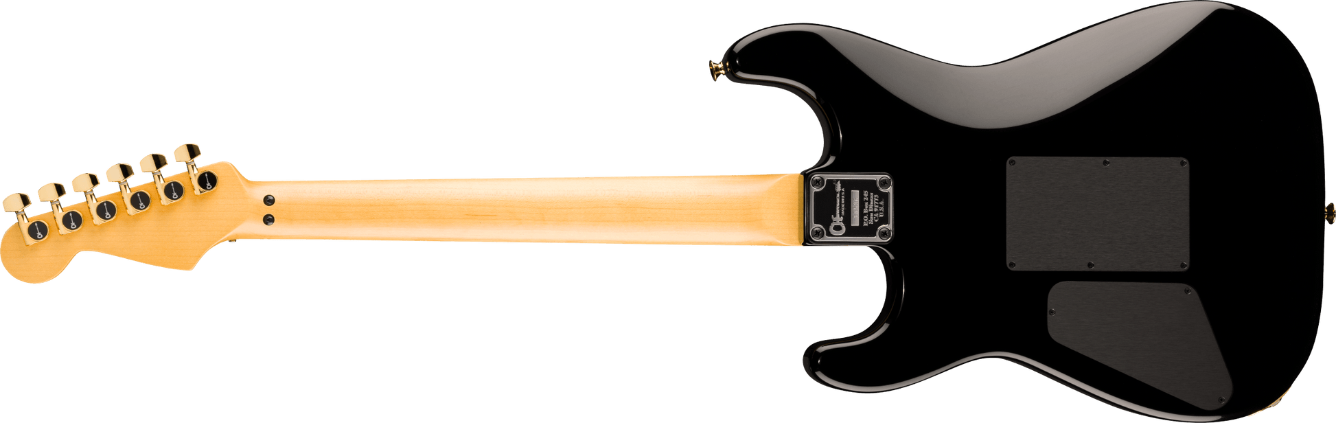Charvel American Neo-Classic San Dimas SD1 HH FR, Maple Fingerboard, Gloss Black