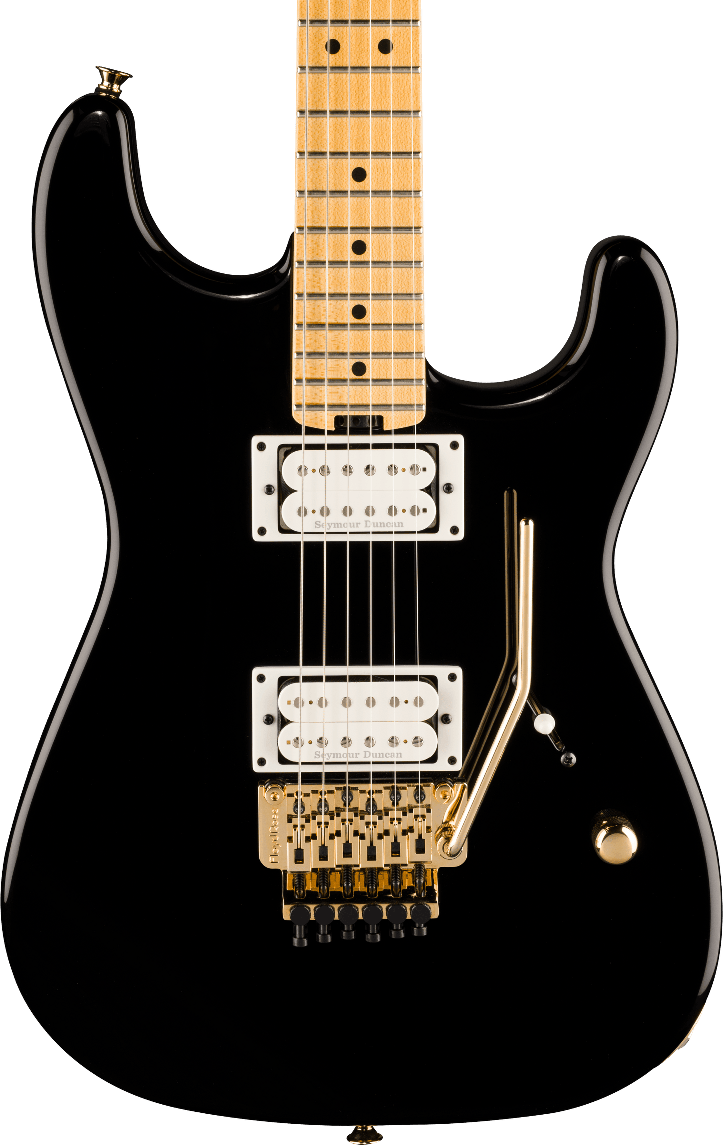 Charvel American Neo-Classic San Dimas SD1 HH FR, Maple Fingerboard, Gloss Black