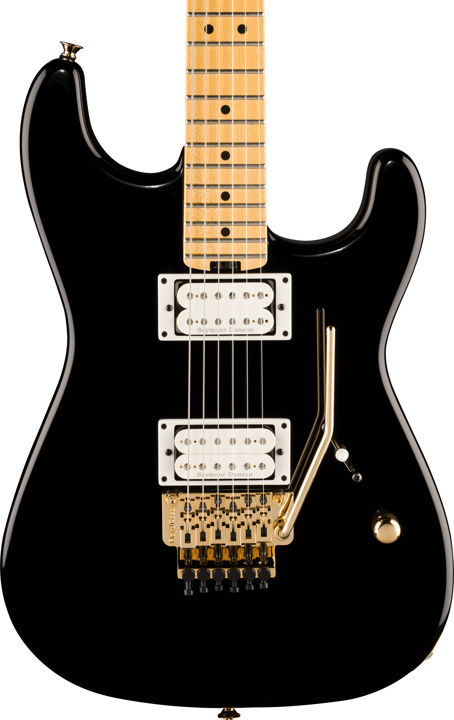 Charvel American Neo-Classic San Dimas SD1 HH FR, Maple Fingerboard, Gloss Black