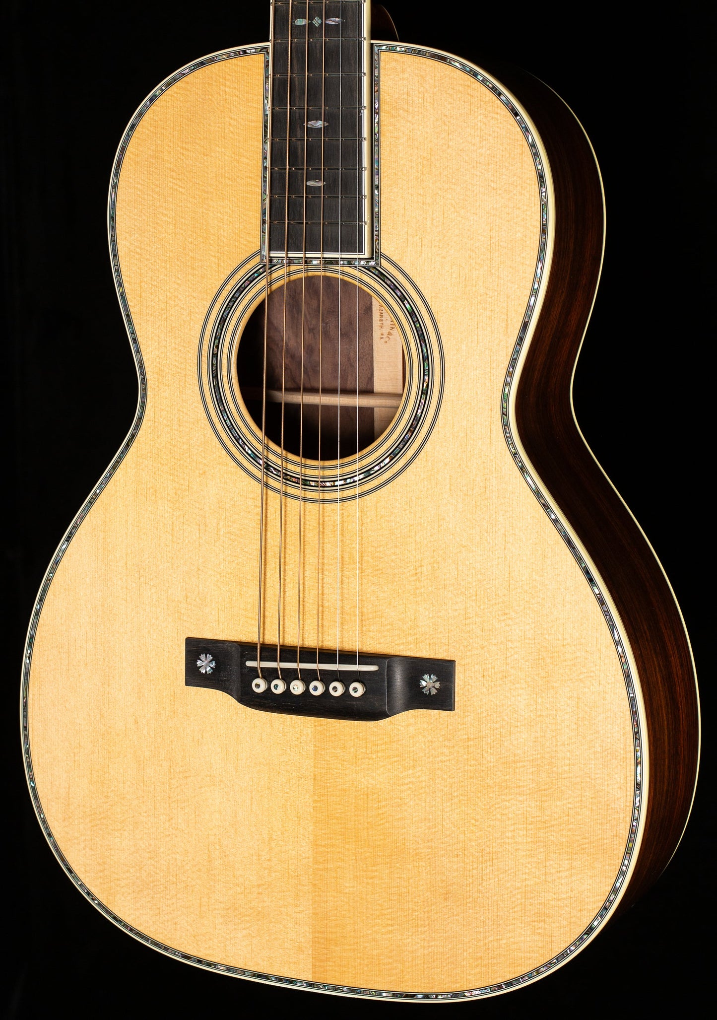 Martin Custom Shop Willcutt Exclusive 00 Style 41 12 Fret Wild Grain East Indian Rosewood Torch Slothead (517)