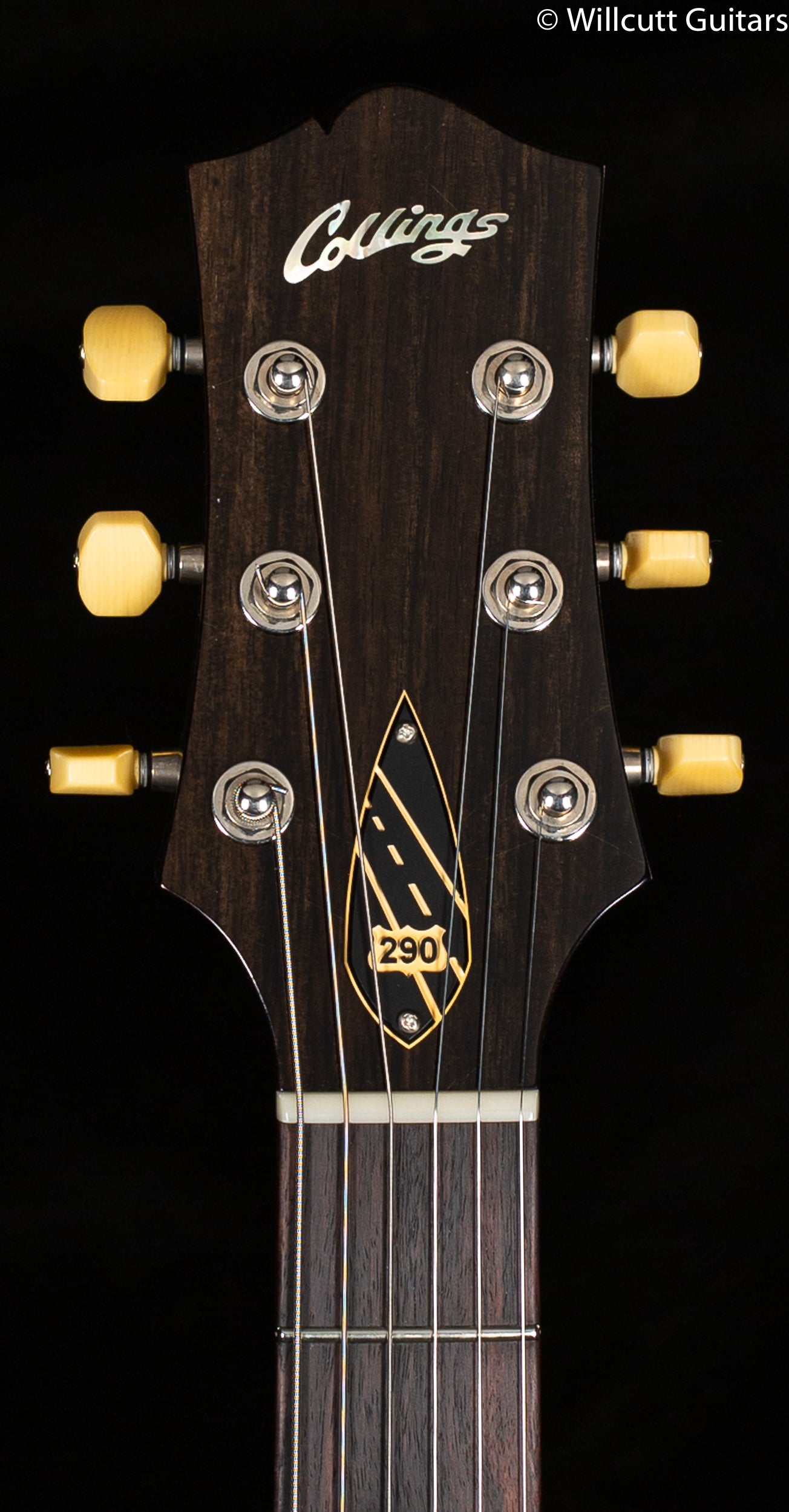 Collings 290 Tobacco Sunburst Aged Finished Throbak (729)