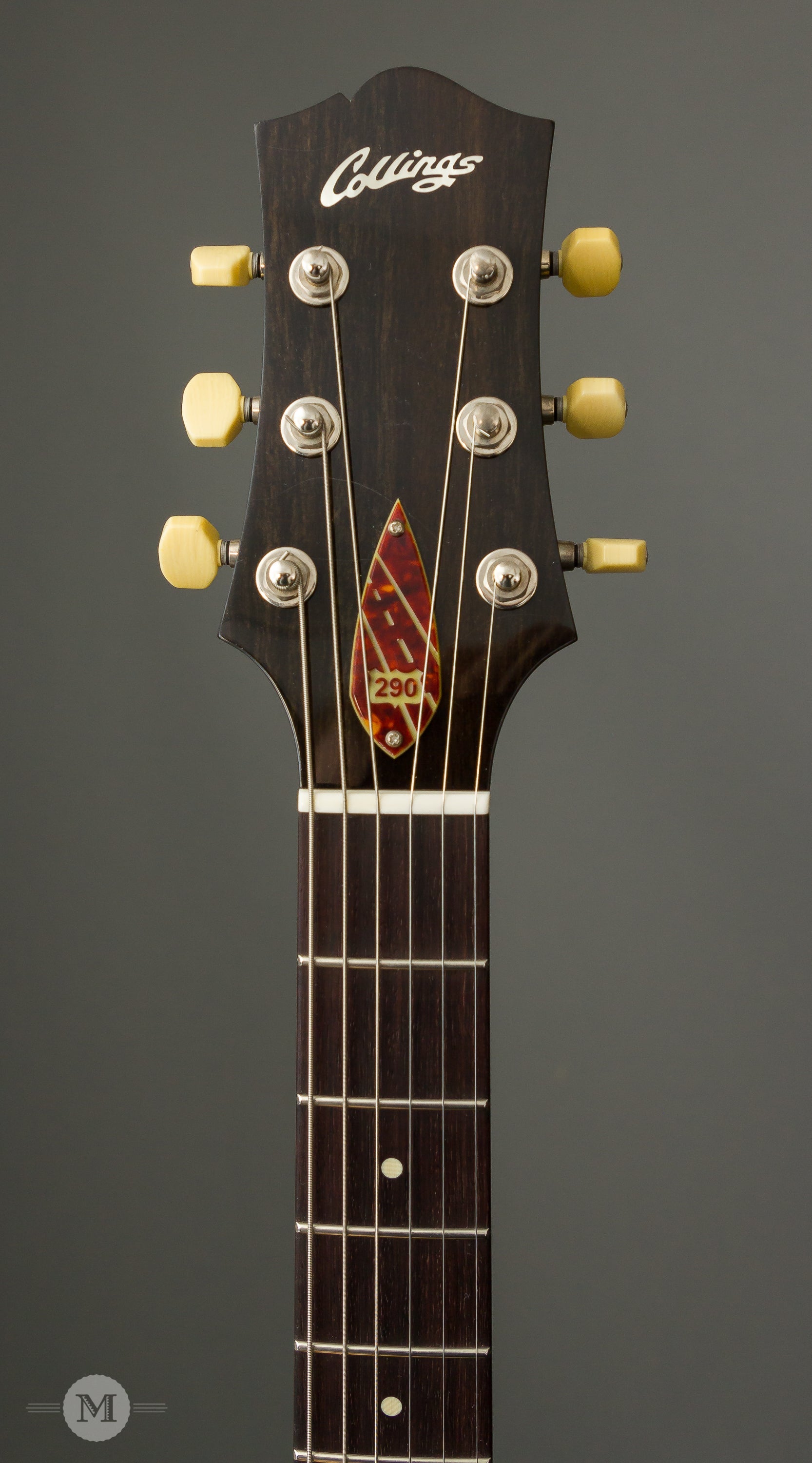 Collings Electric Guitars - 290 DC S - Jet Black - Aged