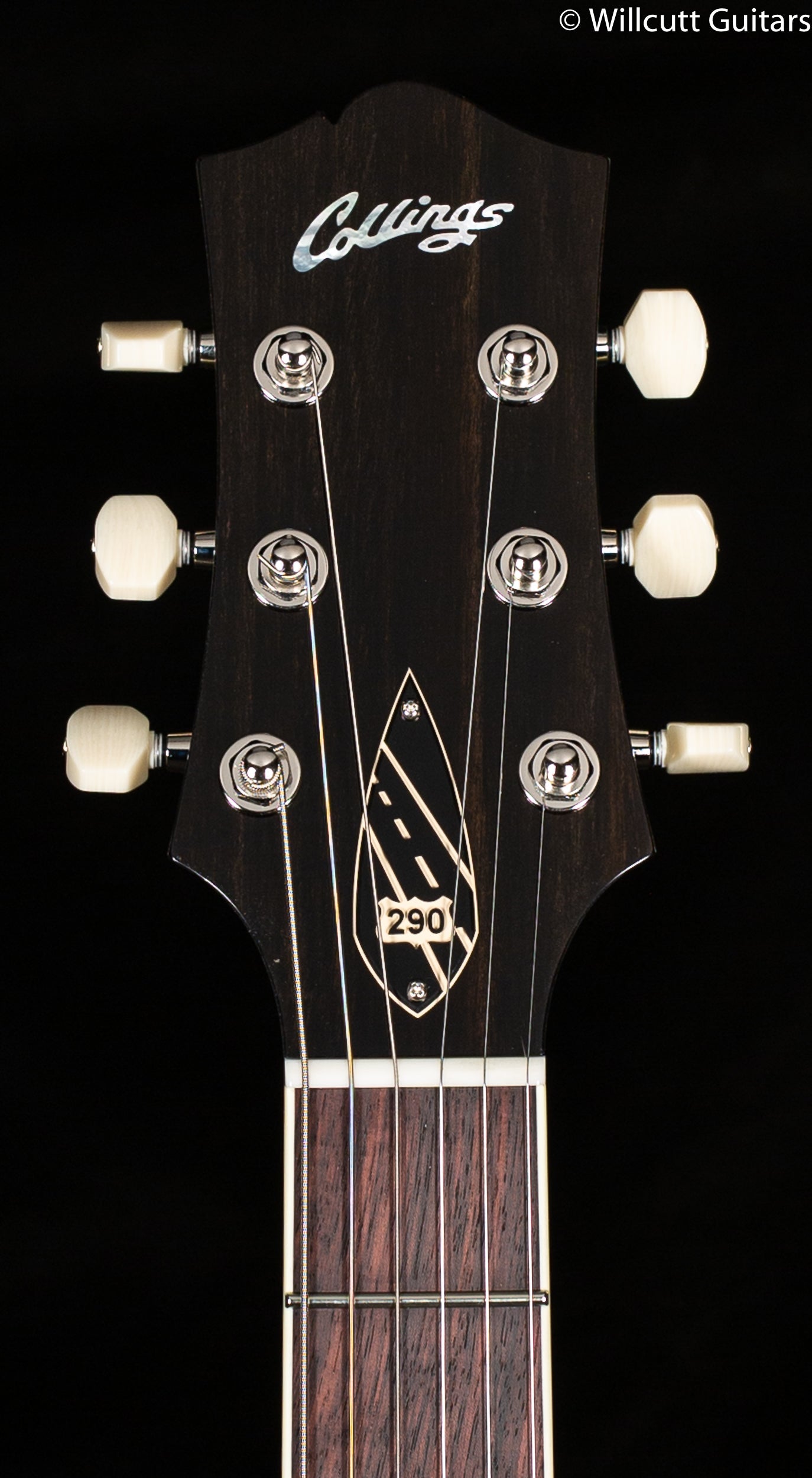 Collings 290DC Vintage White ThroBaks