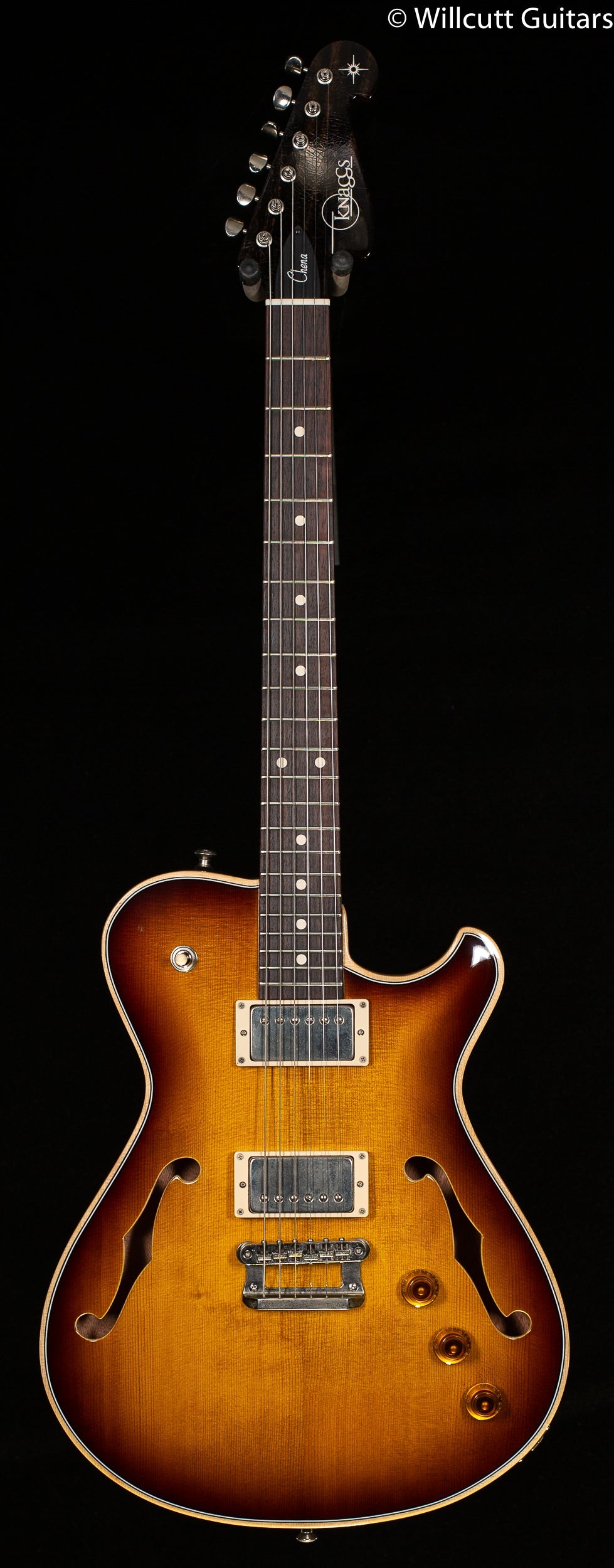 Knaggs Chena Tobacco Burst Red Spruce Top Gloss Relic