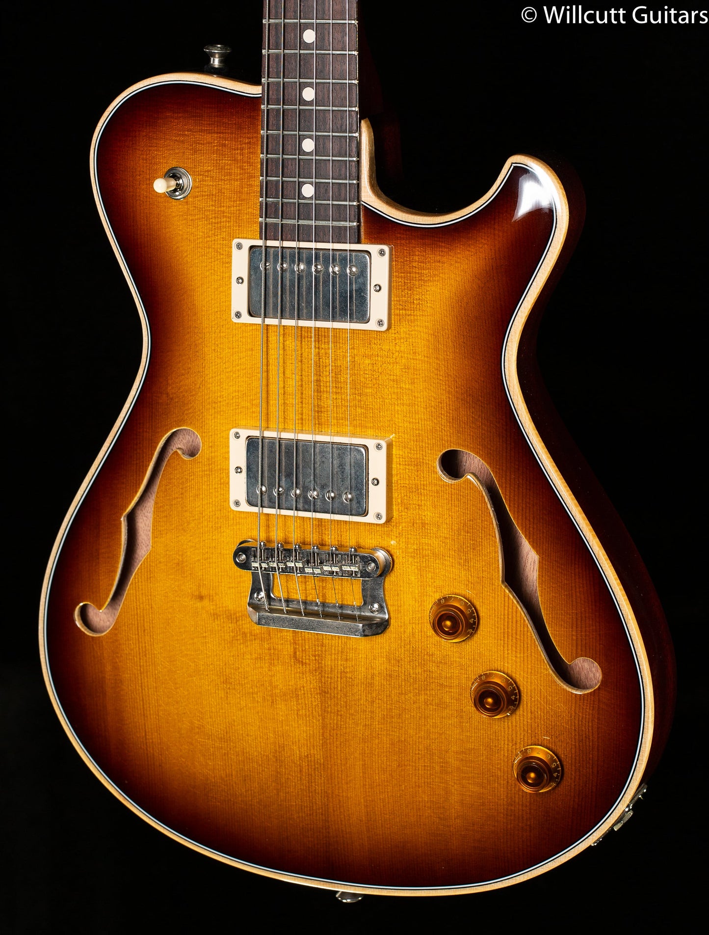 Knaggs Chena Tobacco Burst Red Spruce Top Gloss Relic