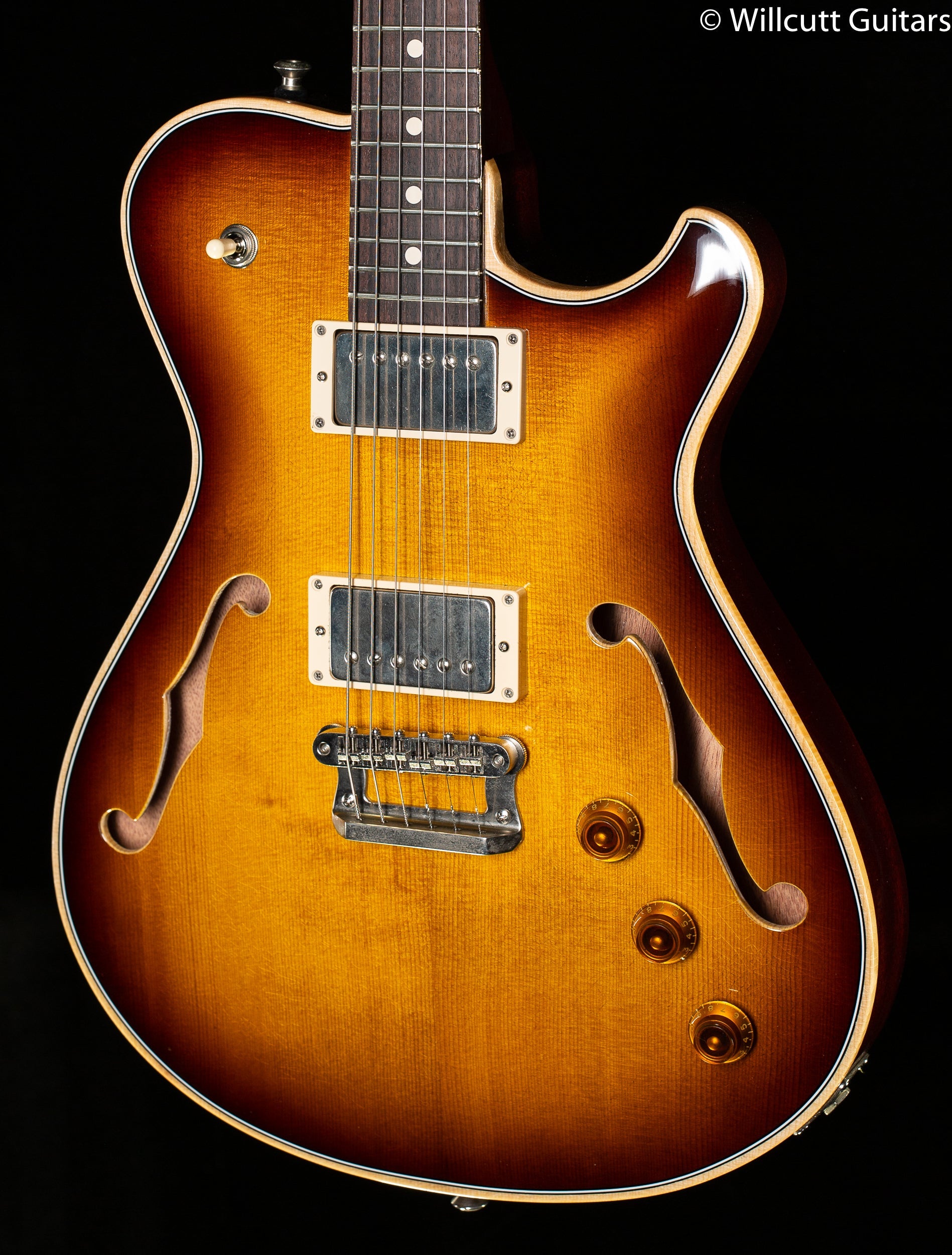 Knaggs Chena Tobacco Burst Red Spruce Top Gloss Relic