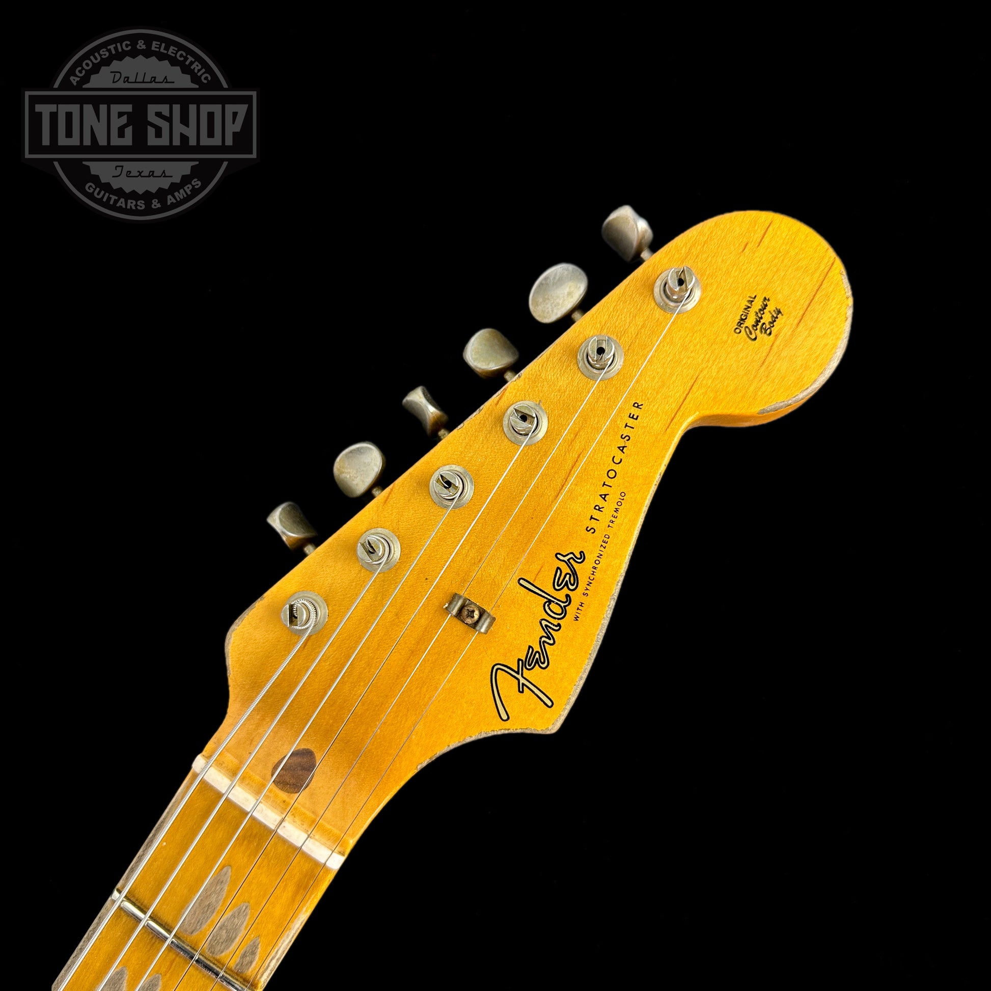 Fender Custom Shop Time Machine '57 Strat Heavy Relic Aged White Blonde w/case