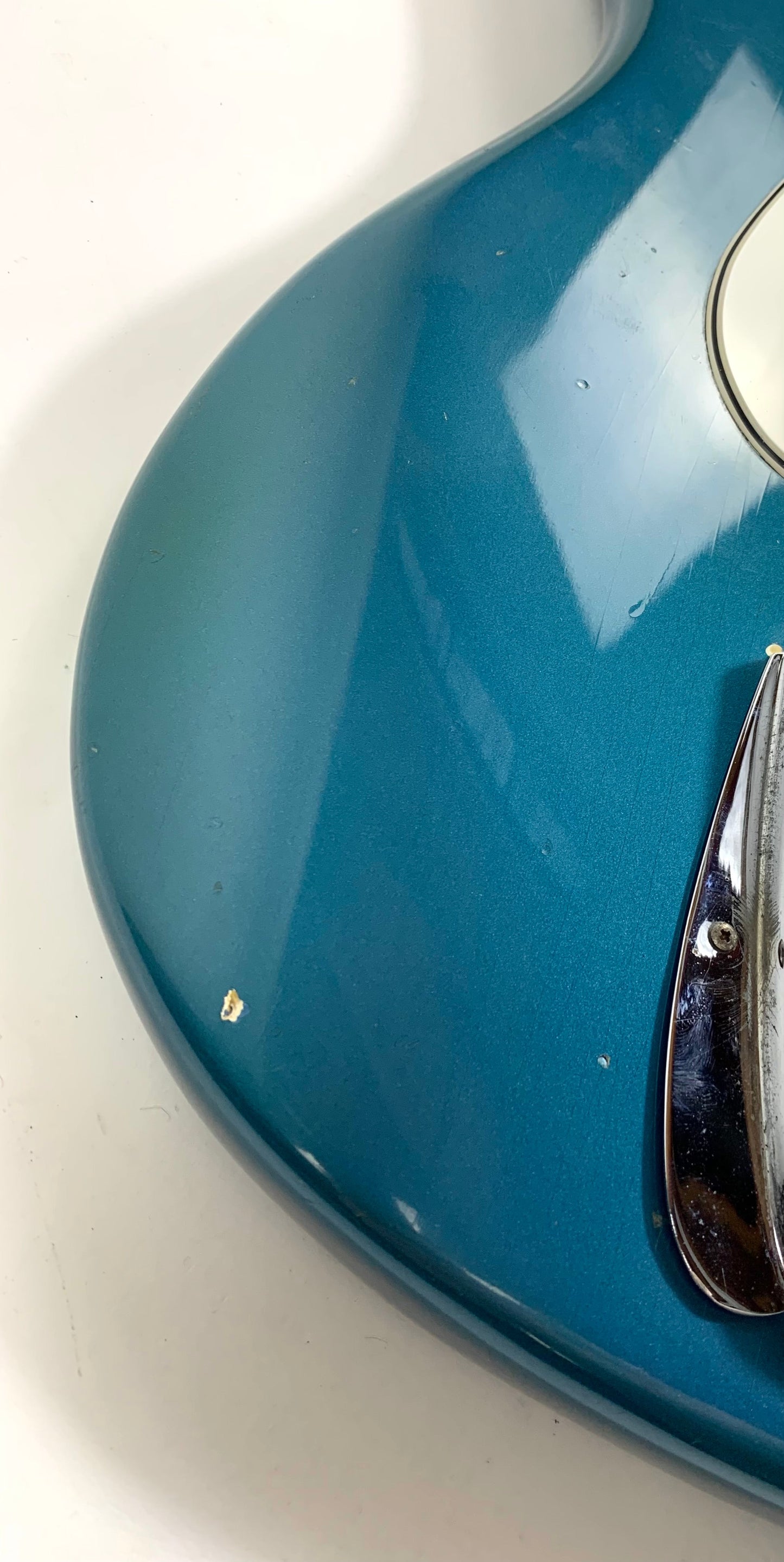 1965 Fender Jazz Bass Custom Color LAKE PLACID BLUE w Original Case L-Series, Padauk Board, BOOK PIECE!