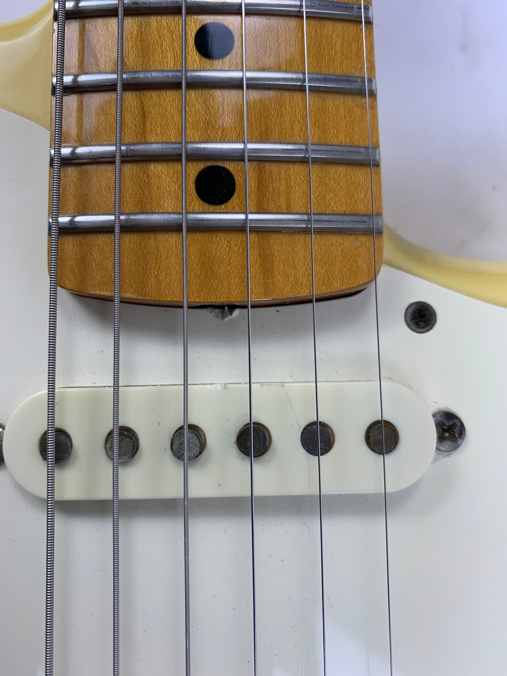 1982 Fender '57 American Vintage Reissue Fullerton Stratocaster 1957 Olympic “Vintage White” RED BOBBIN PICKUPS Very Early RI! AVRI