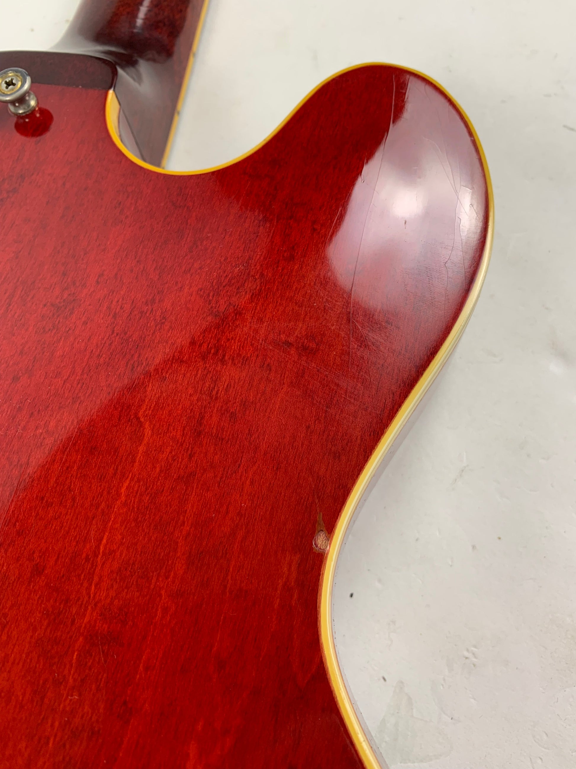 1968 Gibson ES-345 TDC Cherry Red Vintage Guitar w Original Hard Case PAT # Humbuckers 1960s