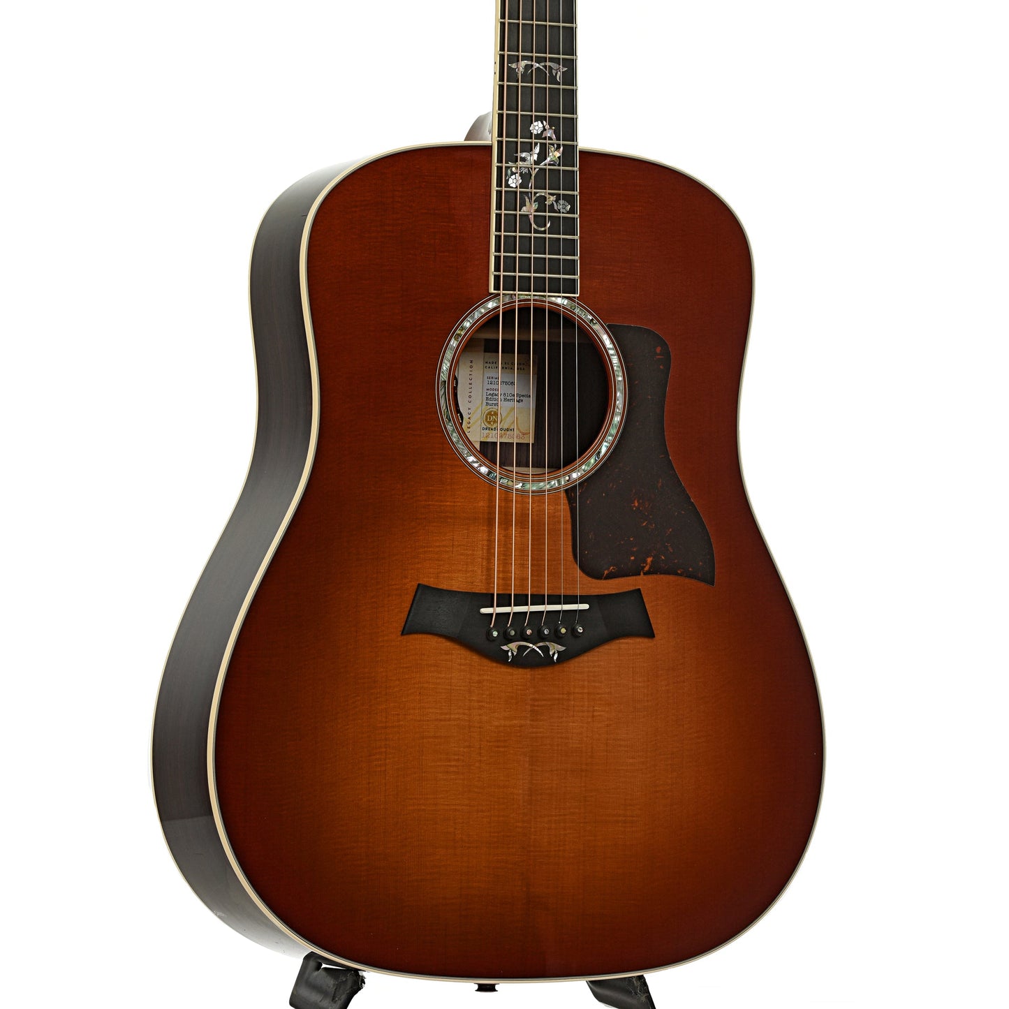 Taylor 810e Legacy Special Edition Acoustic-Electric Guitar & Case, Heritage Burst