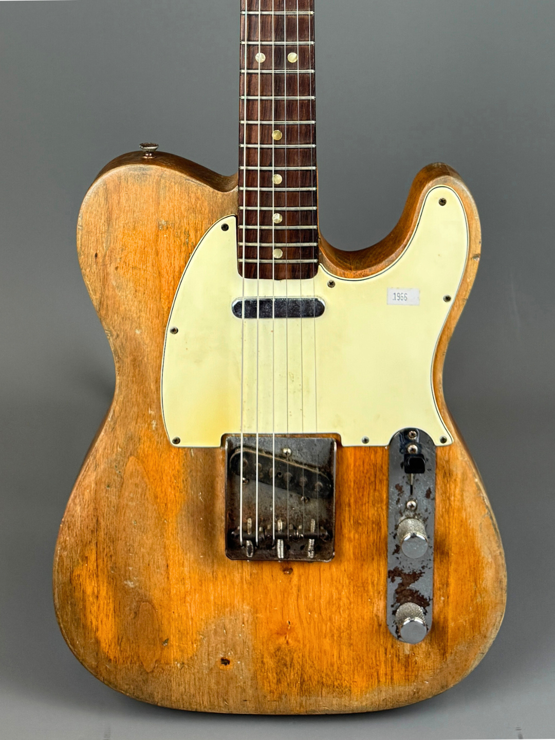 SOLD - Vintage Fender Telecaster Owned by Jim Moginie of Midnight Oil - USA 1966