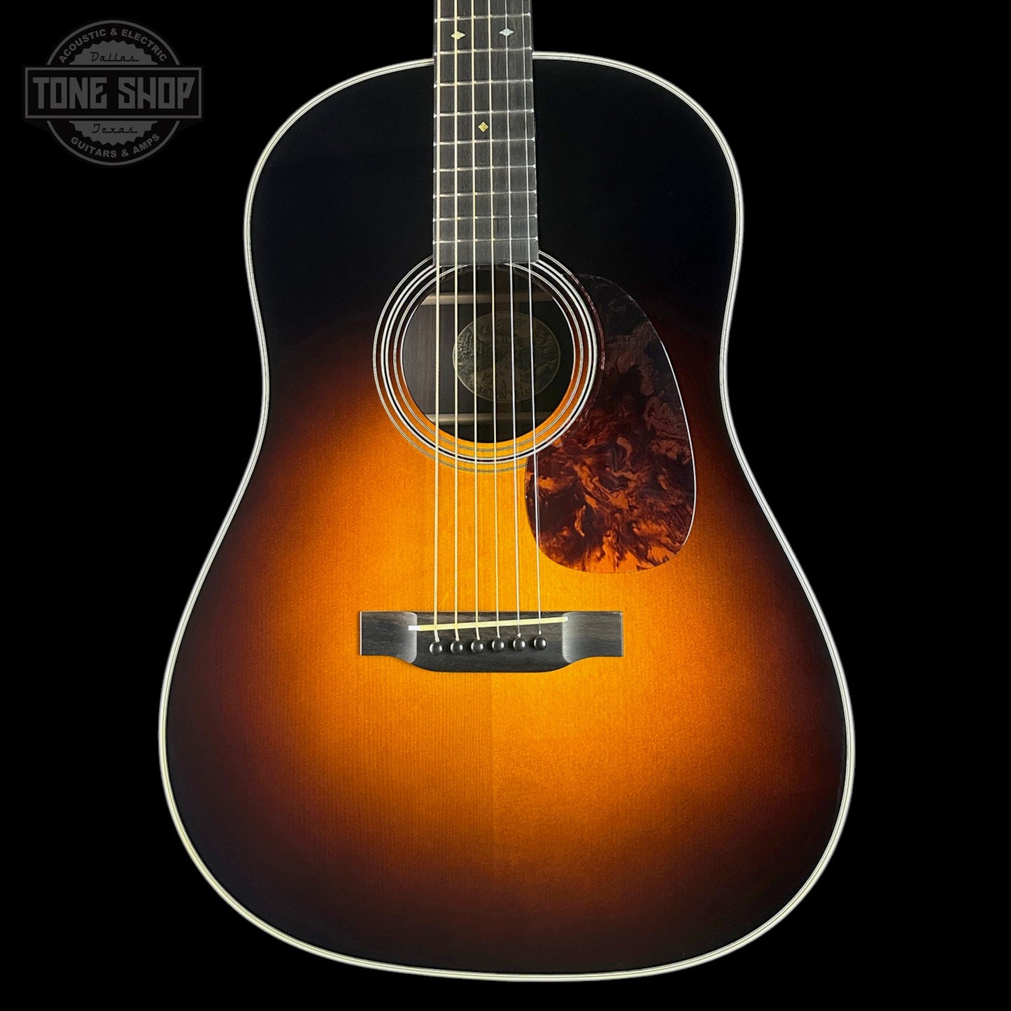 Collings DS2A HC 12-Fret Hill Country Sunburst Adirondack/EIR w/Case 36556