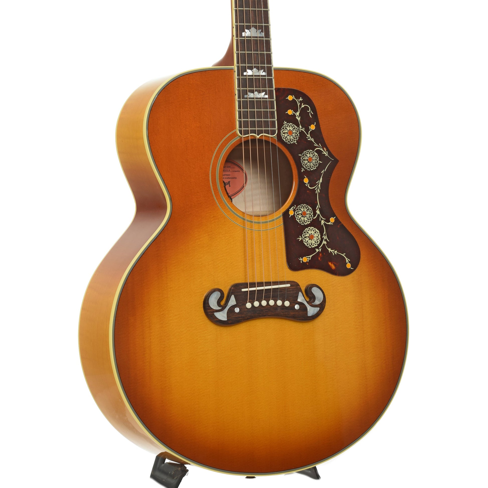 Gibson SJ-200 60s Original Acoustic Guitar & Case, Heritage Cherry Sunburst