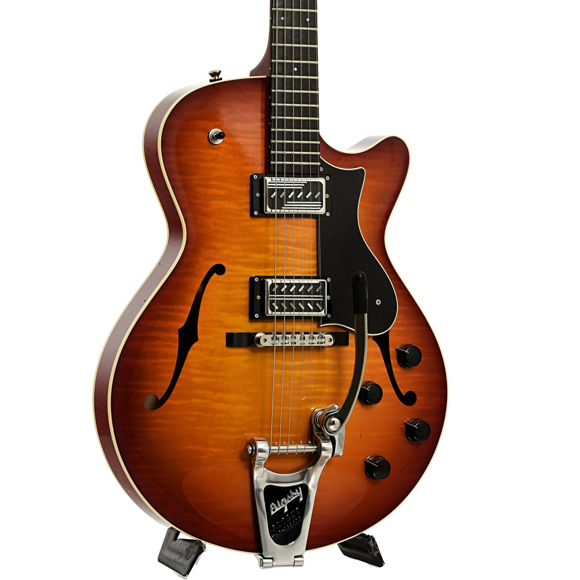 Collings 620 SM LC Hollowbody Electric Guitar& Case, Dark Cherry Sunburst