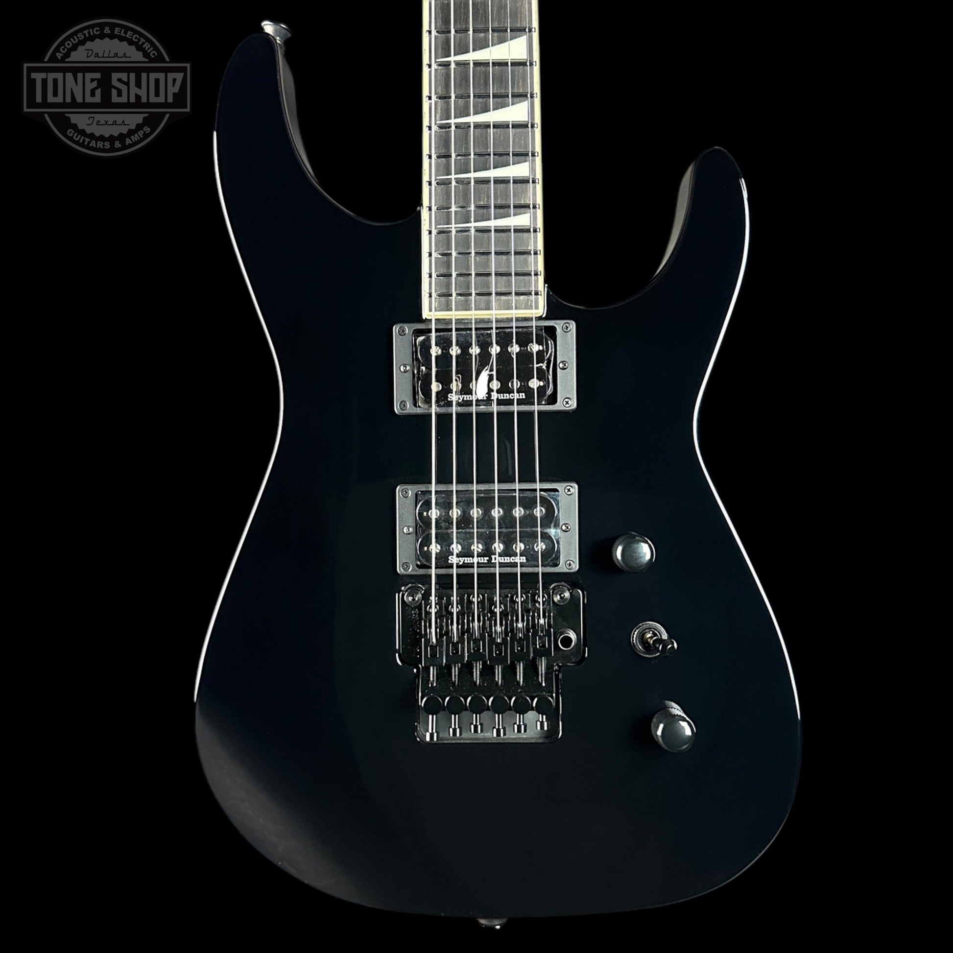 Jackson Custom Shop TSG Illuminati SL2H FR Black w/case J11345