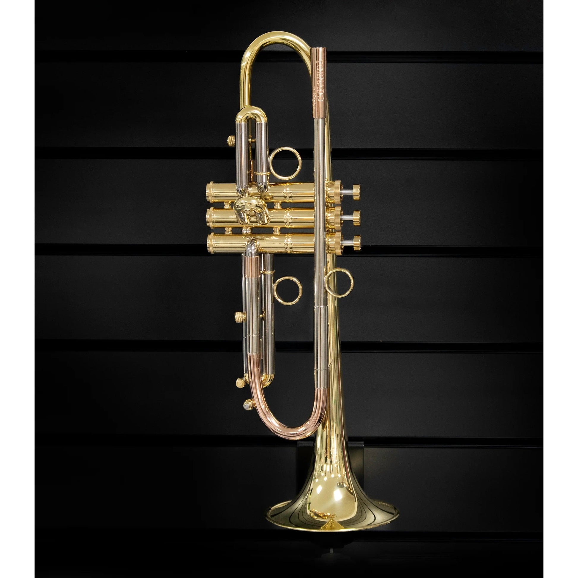 Taylor Tornado Bb Trumpet - Brushed Yellow Brass Bell - Demo