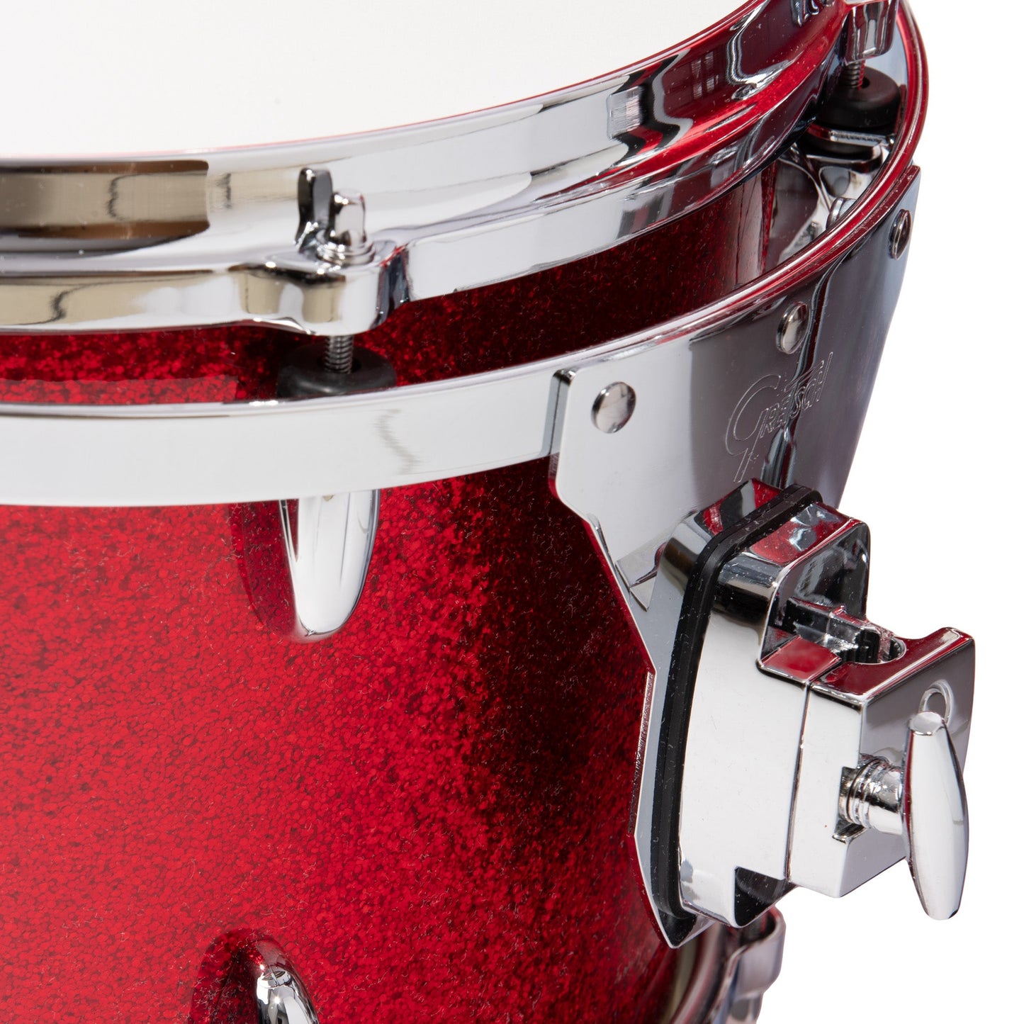 Gretsch USA Custom Nitron 3-Piece Shell Pack, 24-Inch Kick - Red Sparkle