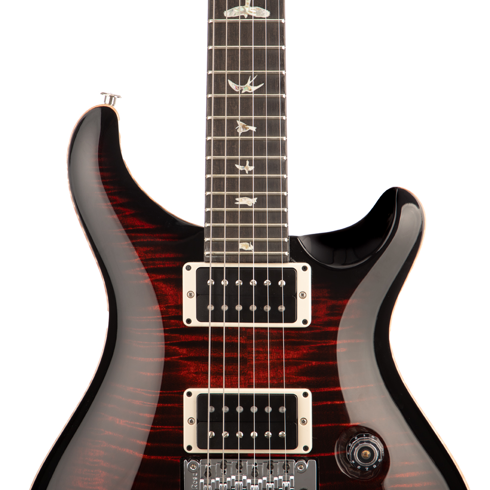 PRS Custom 24 Floyd Electric Guitar - Fire Red Burst