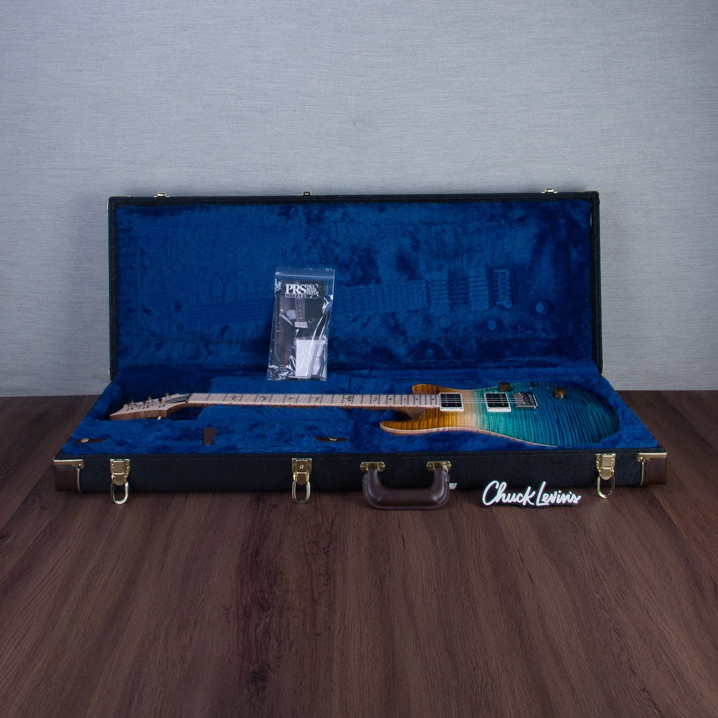 PRS Wood Library Custom 24 Electric Guitar - Private Stock Beach Fade Finish - CHUCKSCLUSIVE - #240383989 - 2024