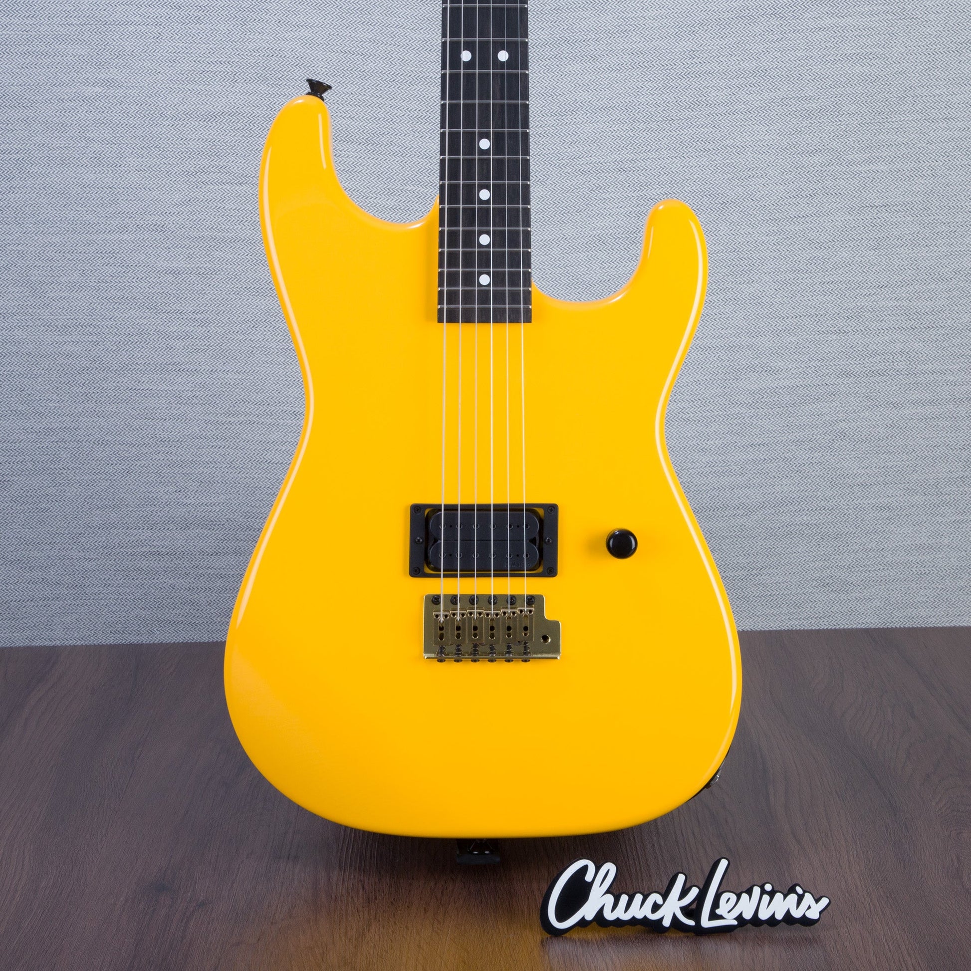 Charvel Custom Shop San Dimas 1H Masterbuilt by “Big” Rob Knowles - Taxi Cab Yellow - #RK0080