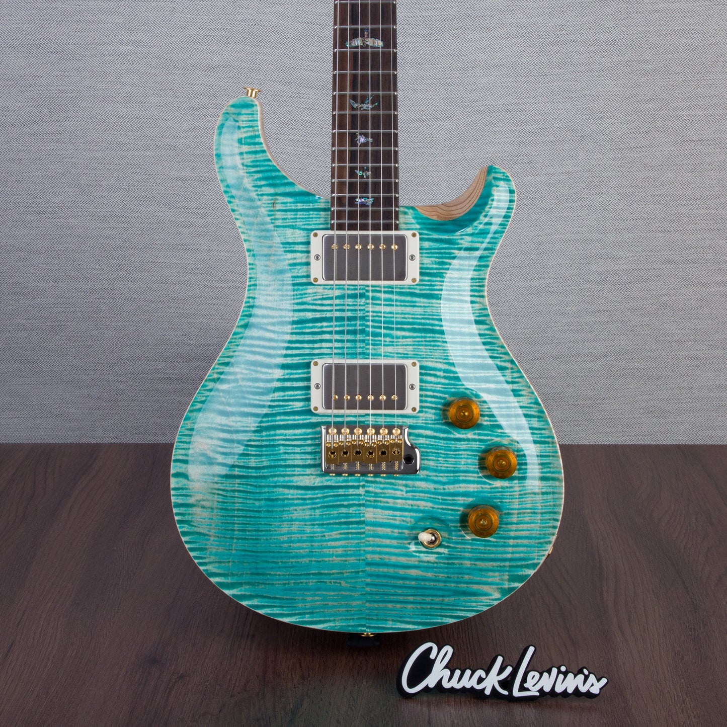 PRS Wood Library DGT Electric Guitar - Private Stock Bahamian Blue Finish - CHUCKSCLUSIVE - #240385594 - 2024