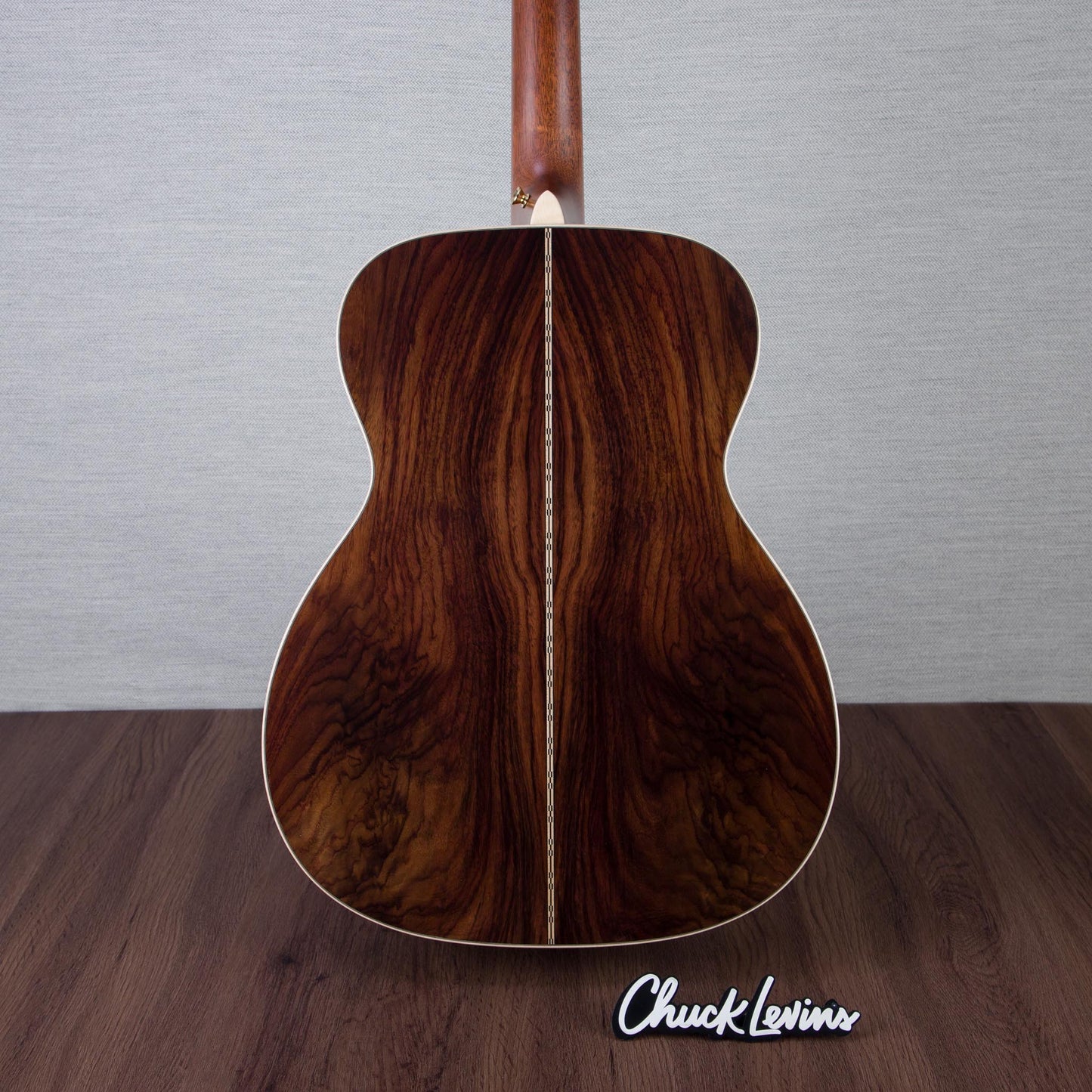 Martin NAMM 2024 Custom Shop M/0000 Style Wild Grain East Indian Rosewood/Sitka Spruce Fishman Matrix VT Acoustic Electric Guitar - Ambertone 1933 - #M2875427 - Mint, Open Box